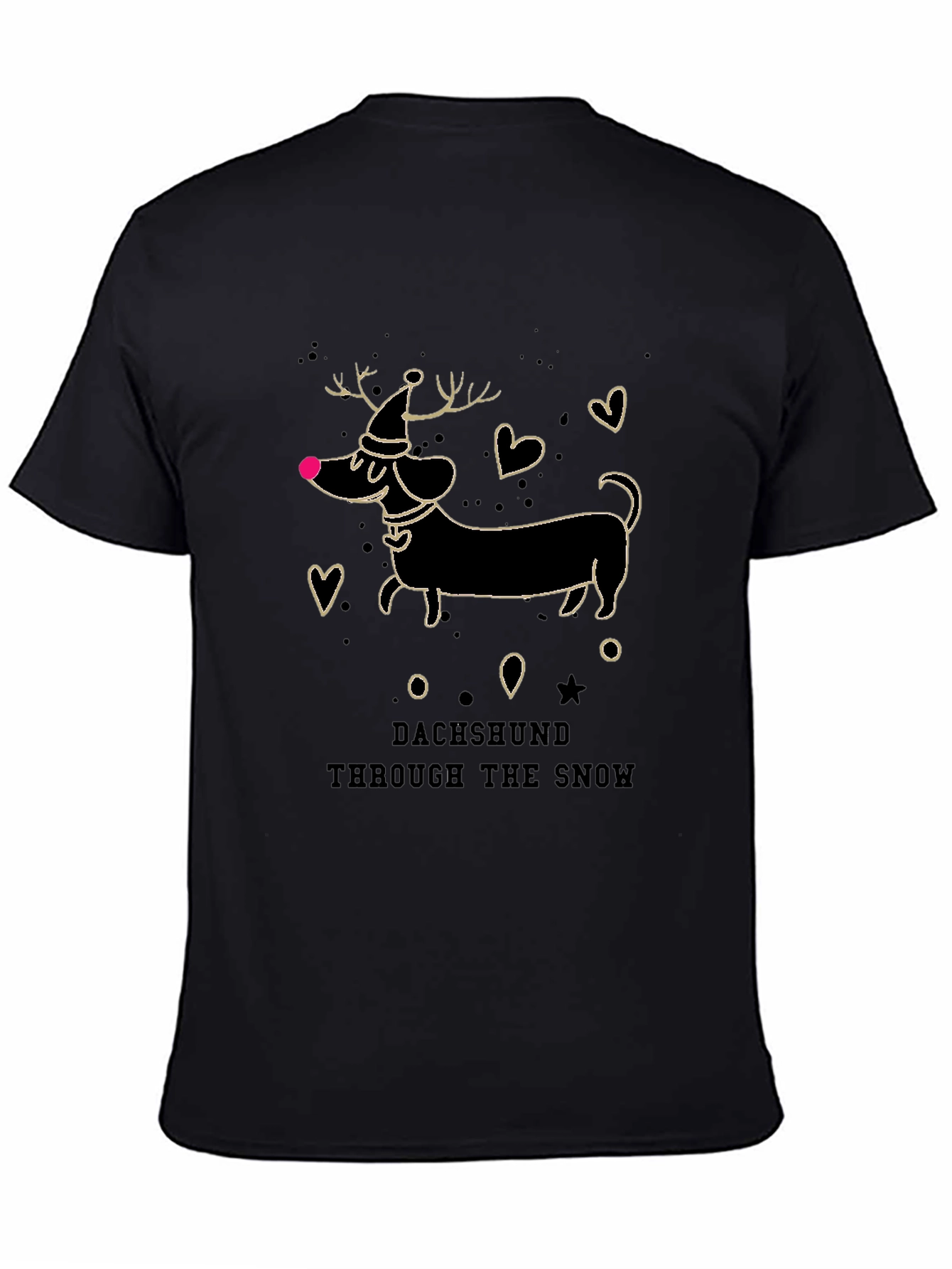 Dachshund Through the Snow Tee
