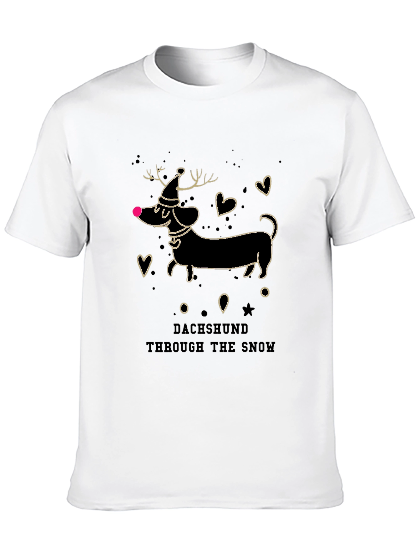 Dachshund Through the Snow Tee