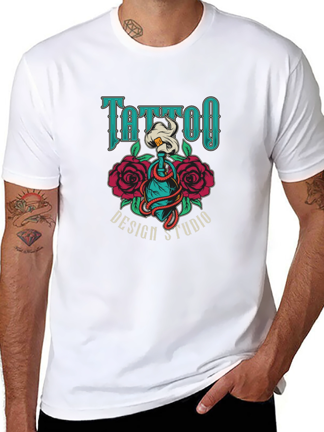 Tattoo Design Studio Graphic T-Shirt