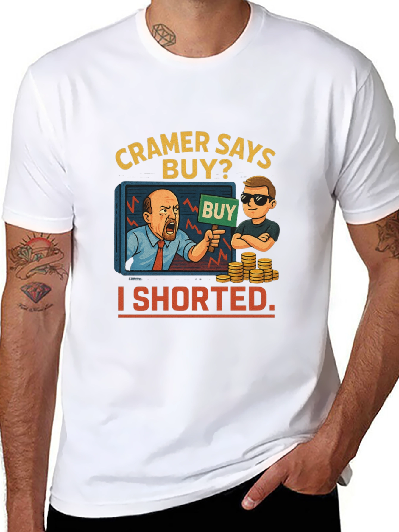 Cramer Says Buy? I Shorted T-Shirt