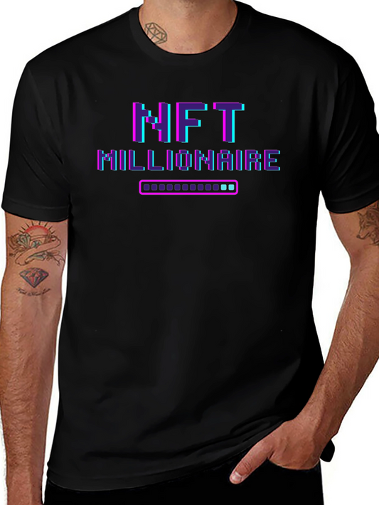 NFT Millionaire Graphic Tee - Crypto Fashion