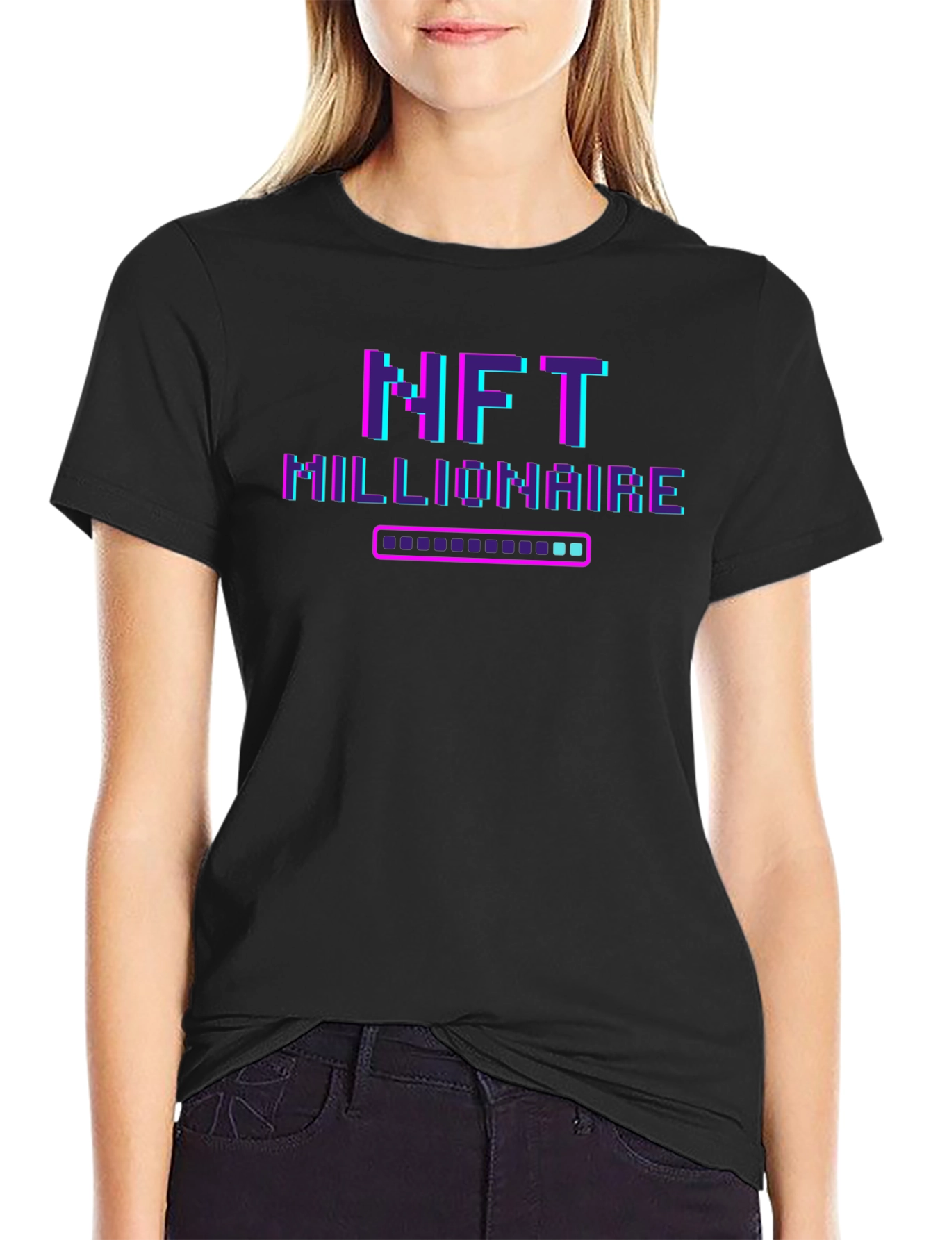 NFT Millionaire Graphic Tee - Crypto Fashion