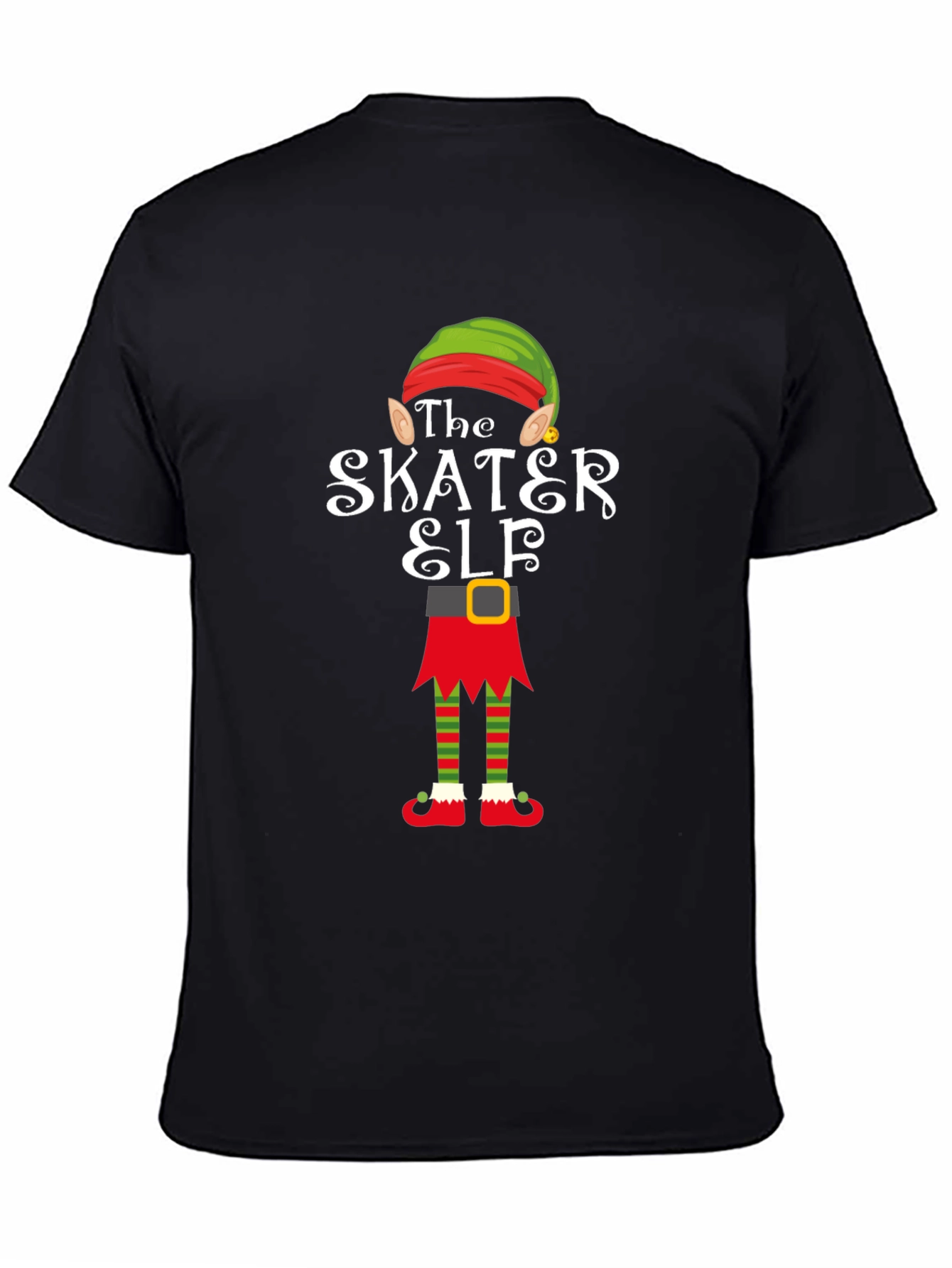 The Skater Elf Holiday T-Shirt