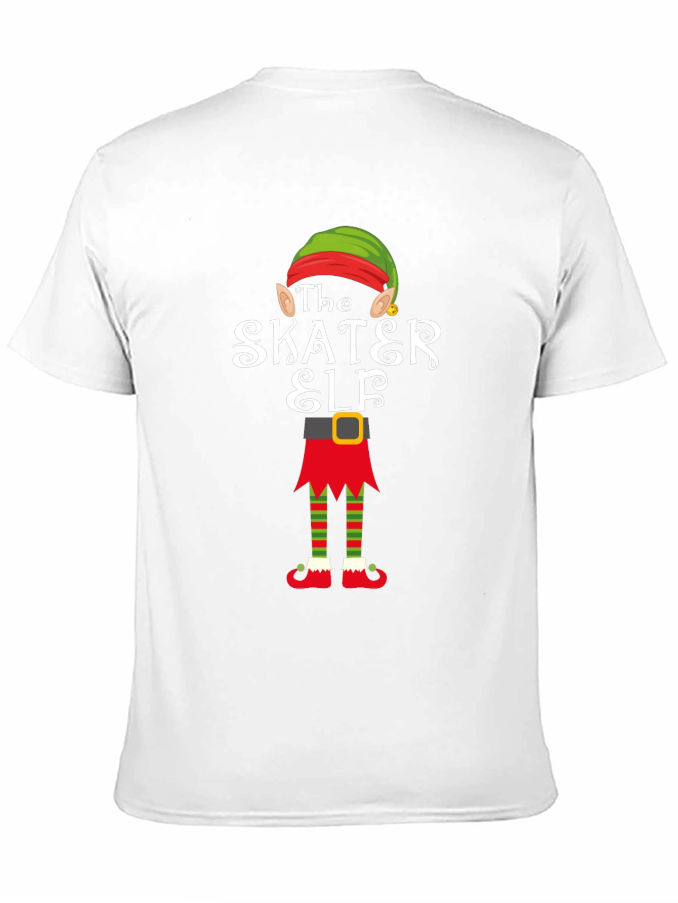 The Skater Elf Holiday T-Shirt