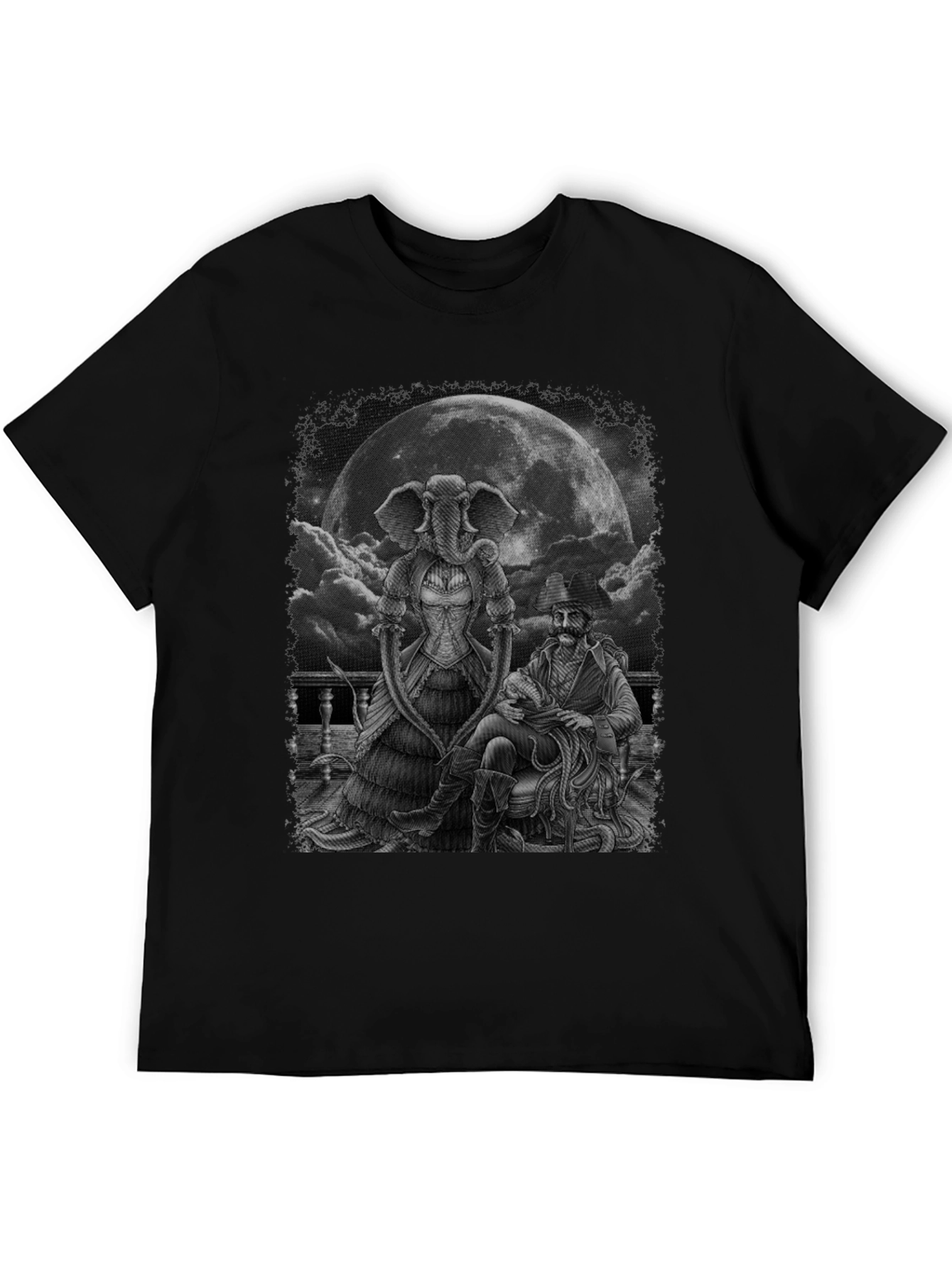 Steampunk Elephant & Captain T-Shirt