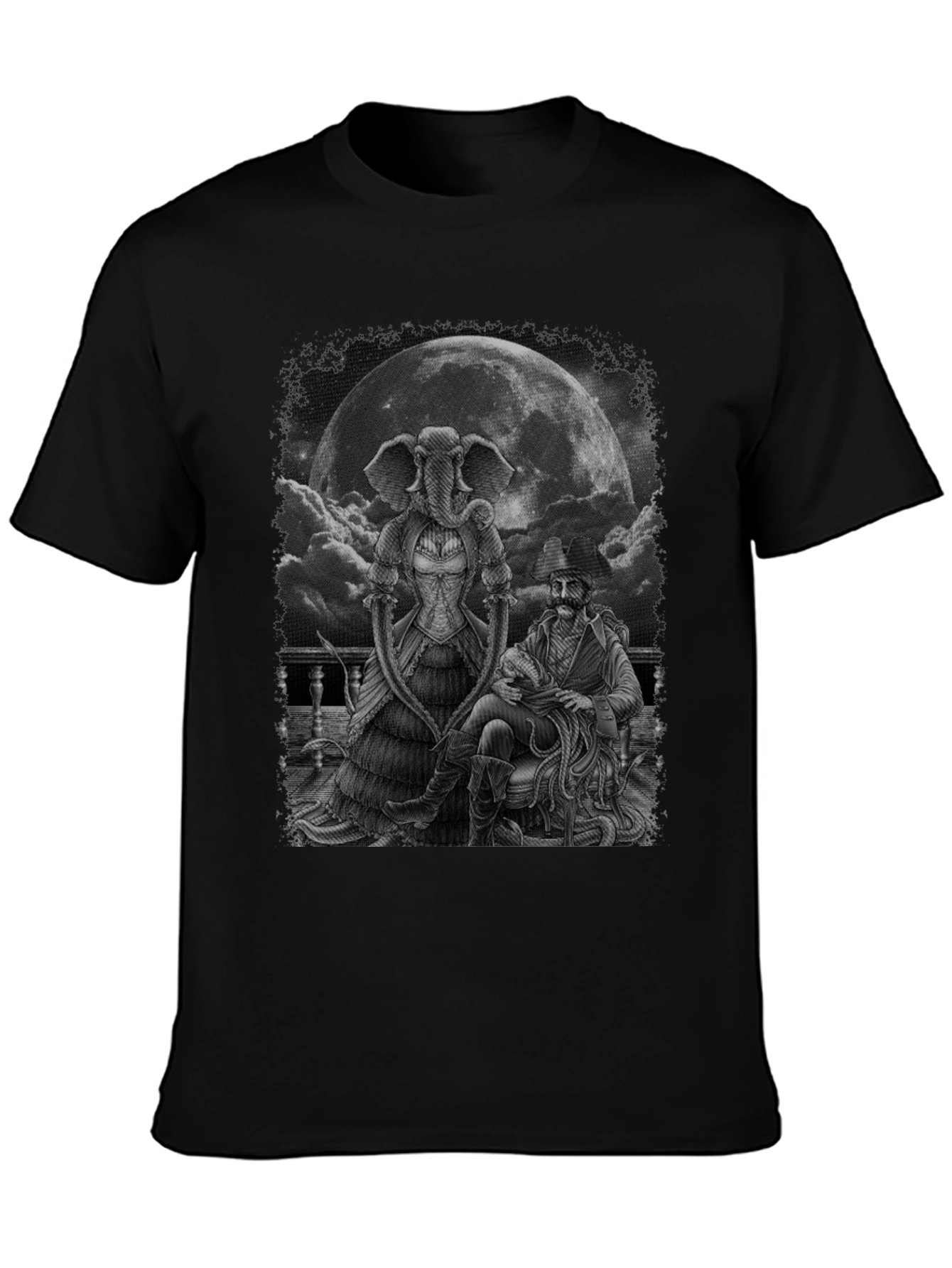 Steampunk Elephant & Captain T-Shirt