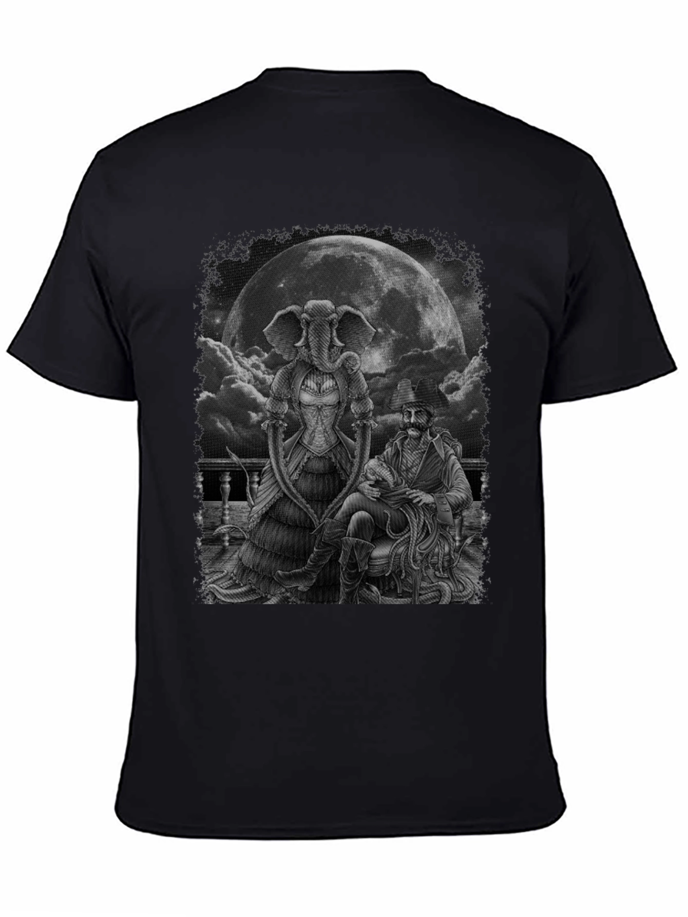 Steampunk Elephant & Captain T-Shirt