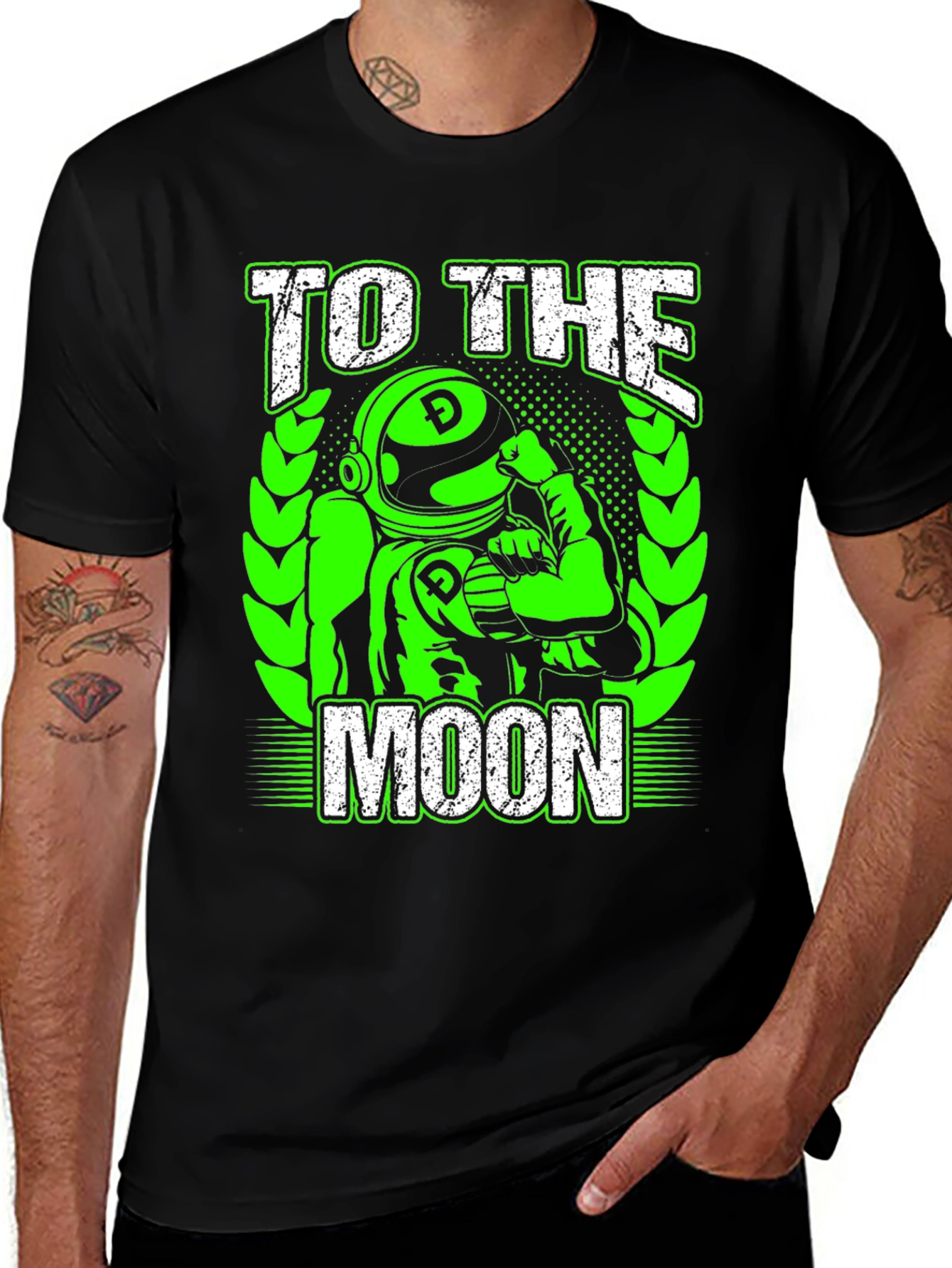 To The Moon Crypto Astronaut T-Shirt