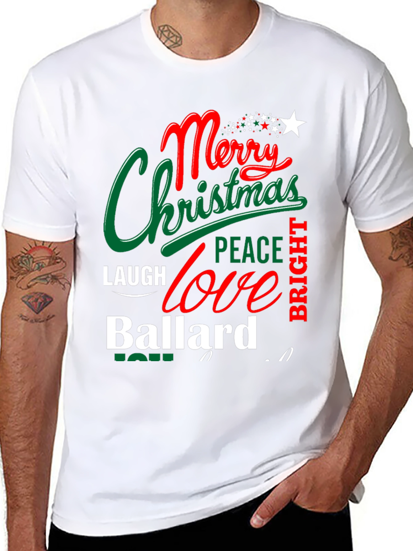 Merry Christmas Ballard T-Shirt