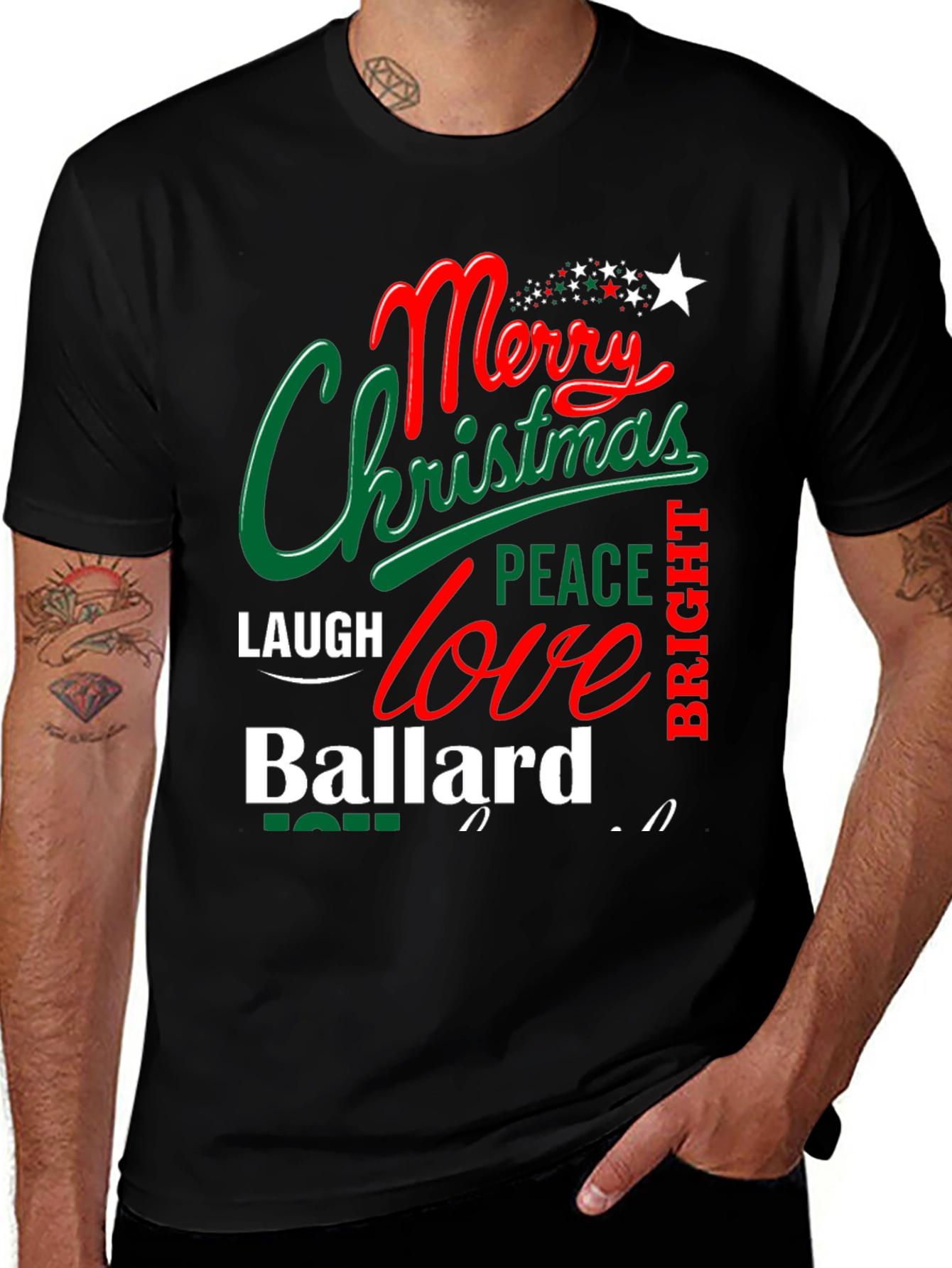 Merry Christmas Ballard T-Shirt