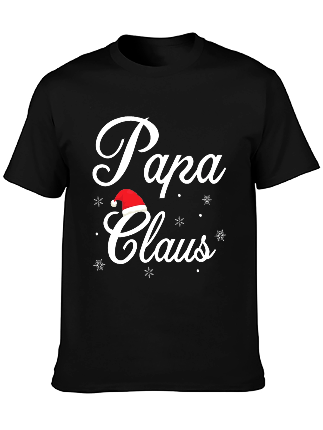 Papa Claus Holiday T-Shirt - Festive Christmas Tee