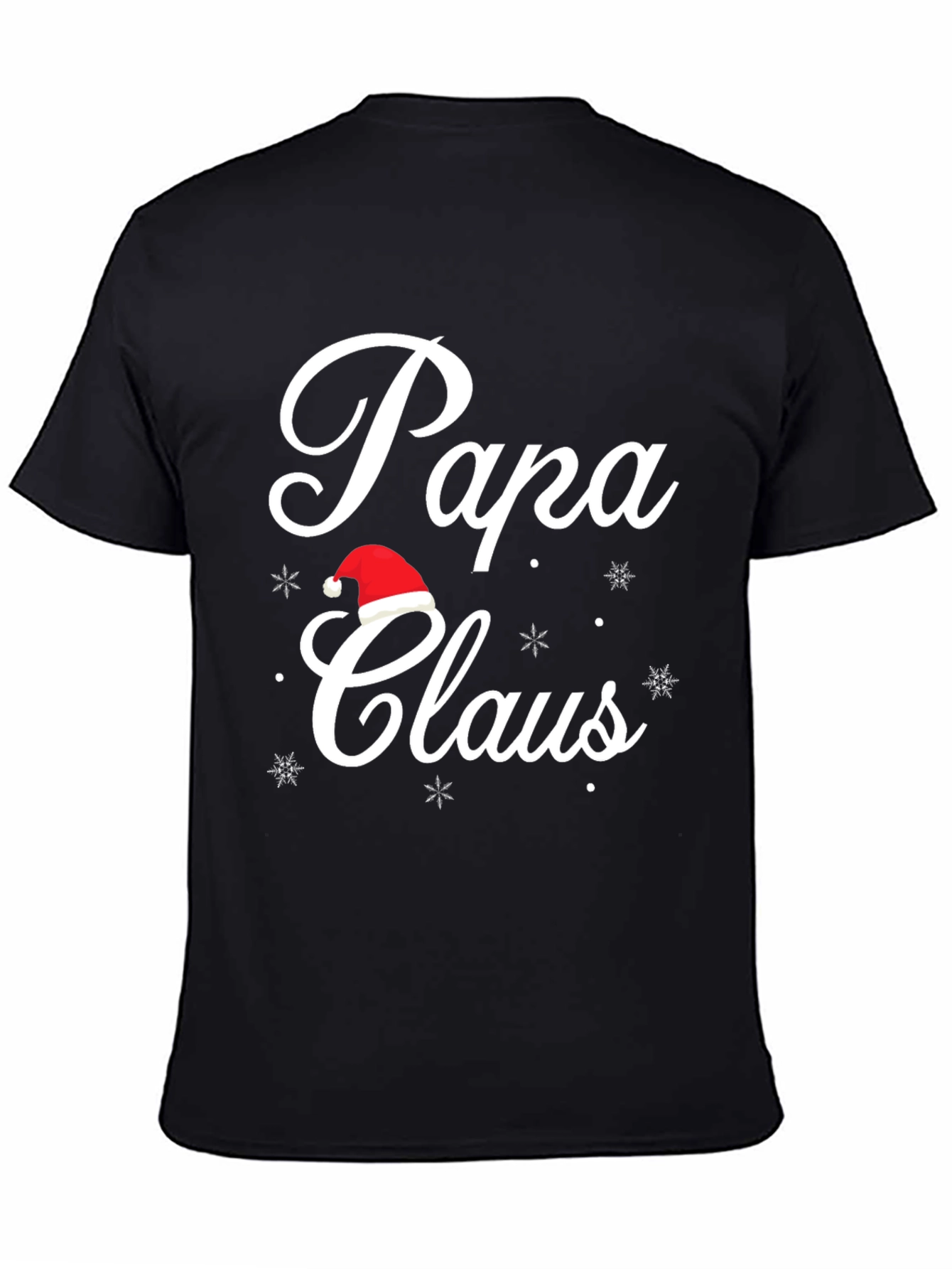 Papa Claus Holiday T-Shirt - Festive Christmas Tee