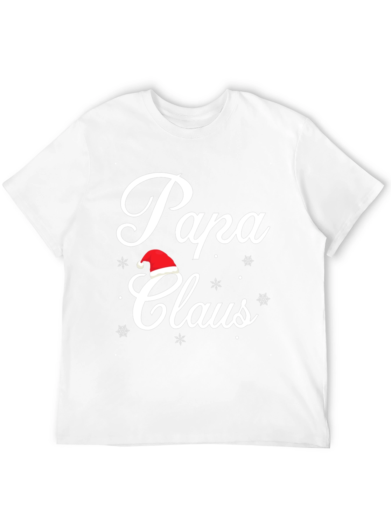 Papa Claus Holiday T-Shirt - Festive Christmas Tee