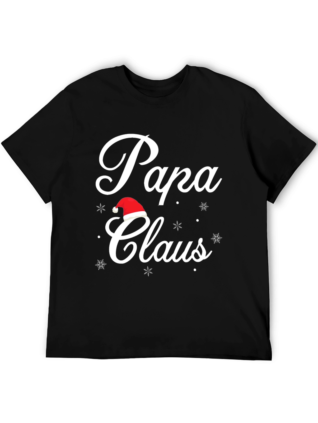 Papa Claus Holiday T-Shirt - Festive Christmas Tee