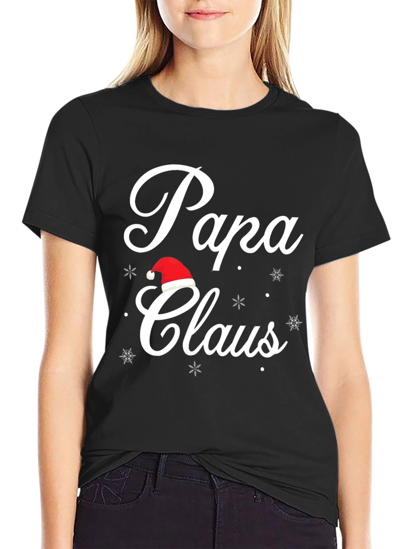 Papa Claus Holiday T-Shirt - Festive Christmas Tee