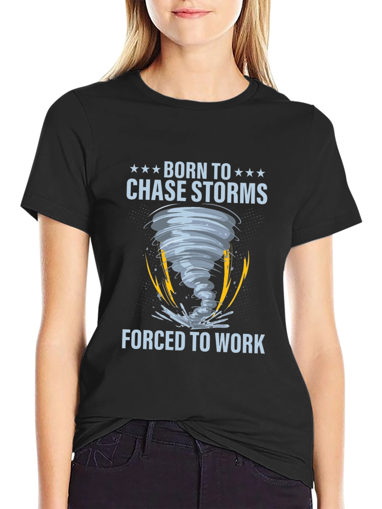Born to Chase Storms Graphic T-Shirt