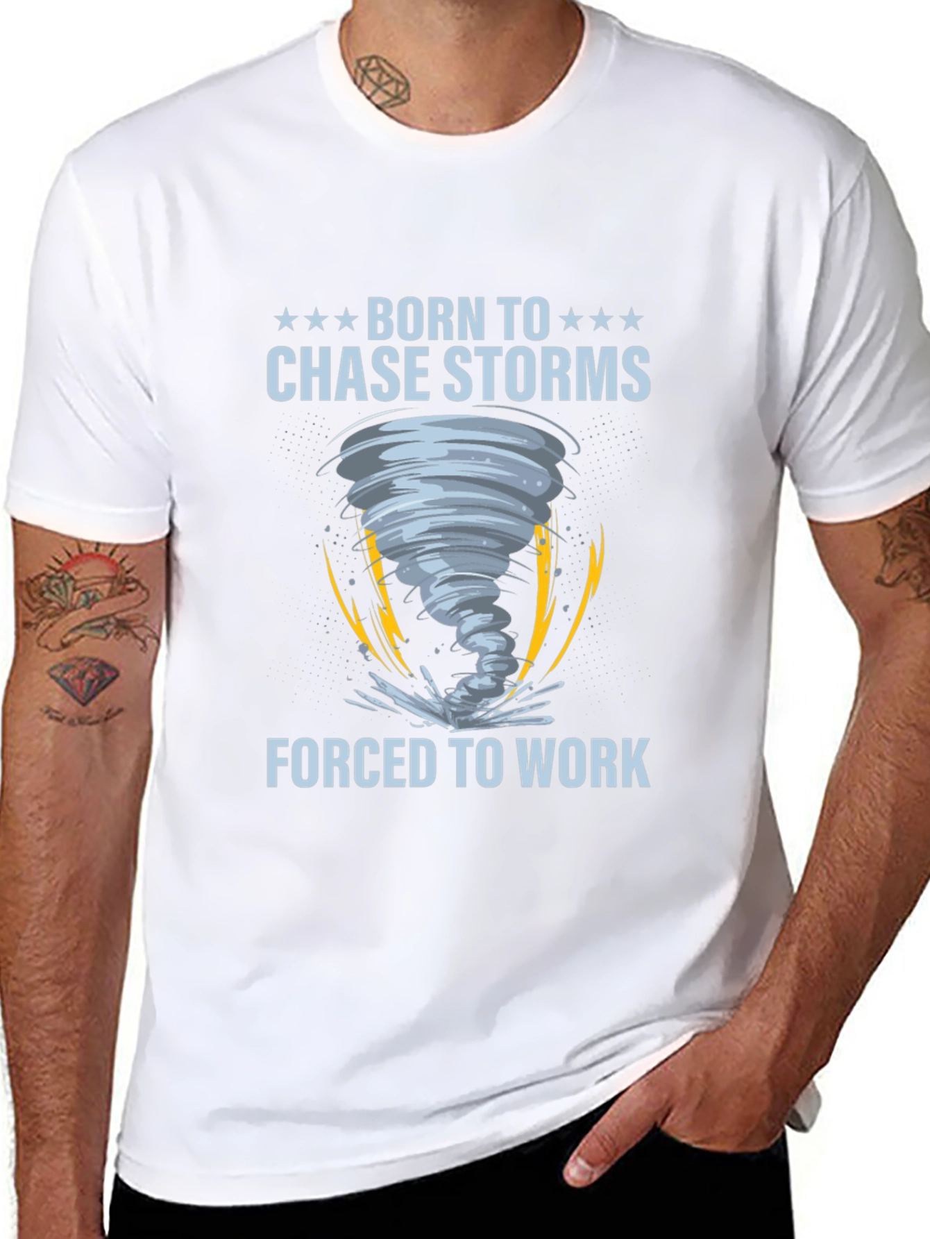 Born to Chase Storms Graphic T-Shirt