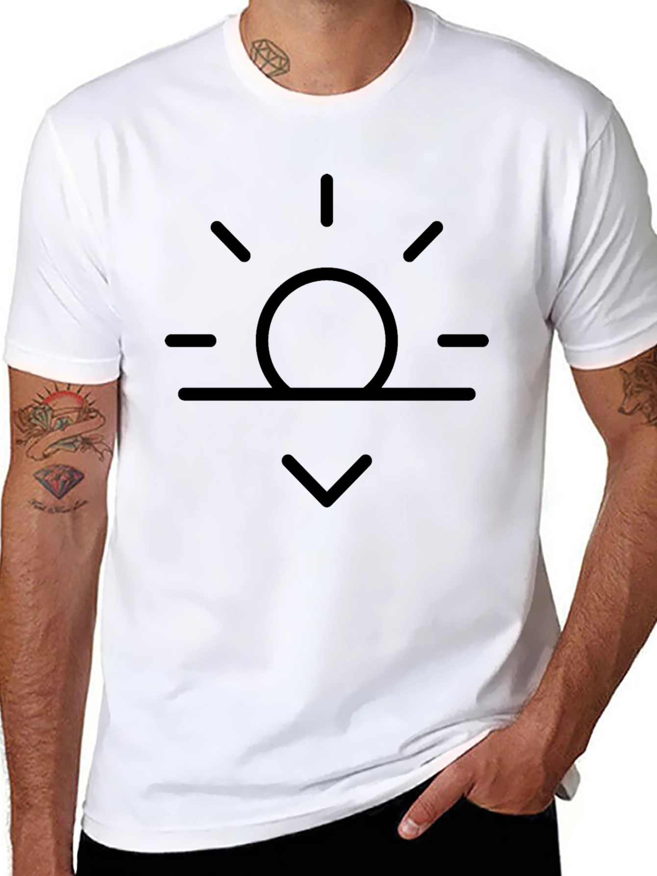 Minimalist Sunrise T-Shirt