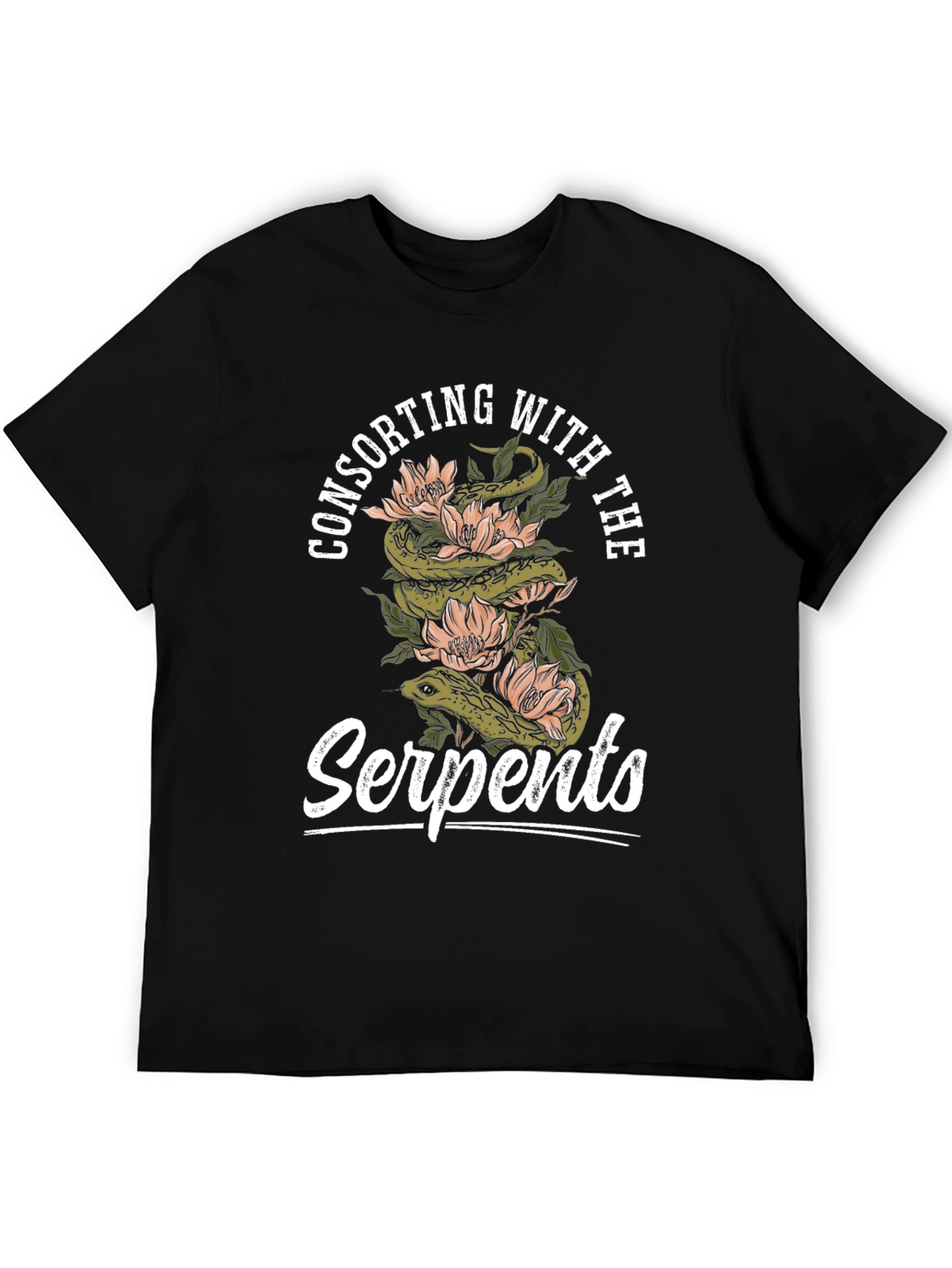 Consorting with Serpents Graphic Tee