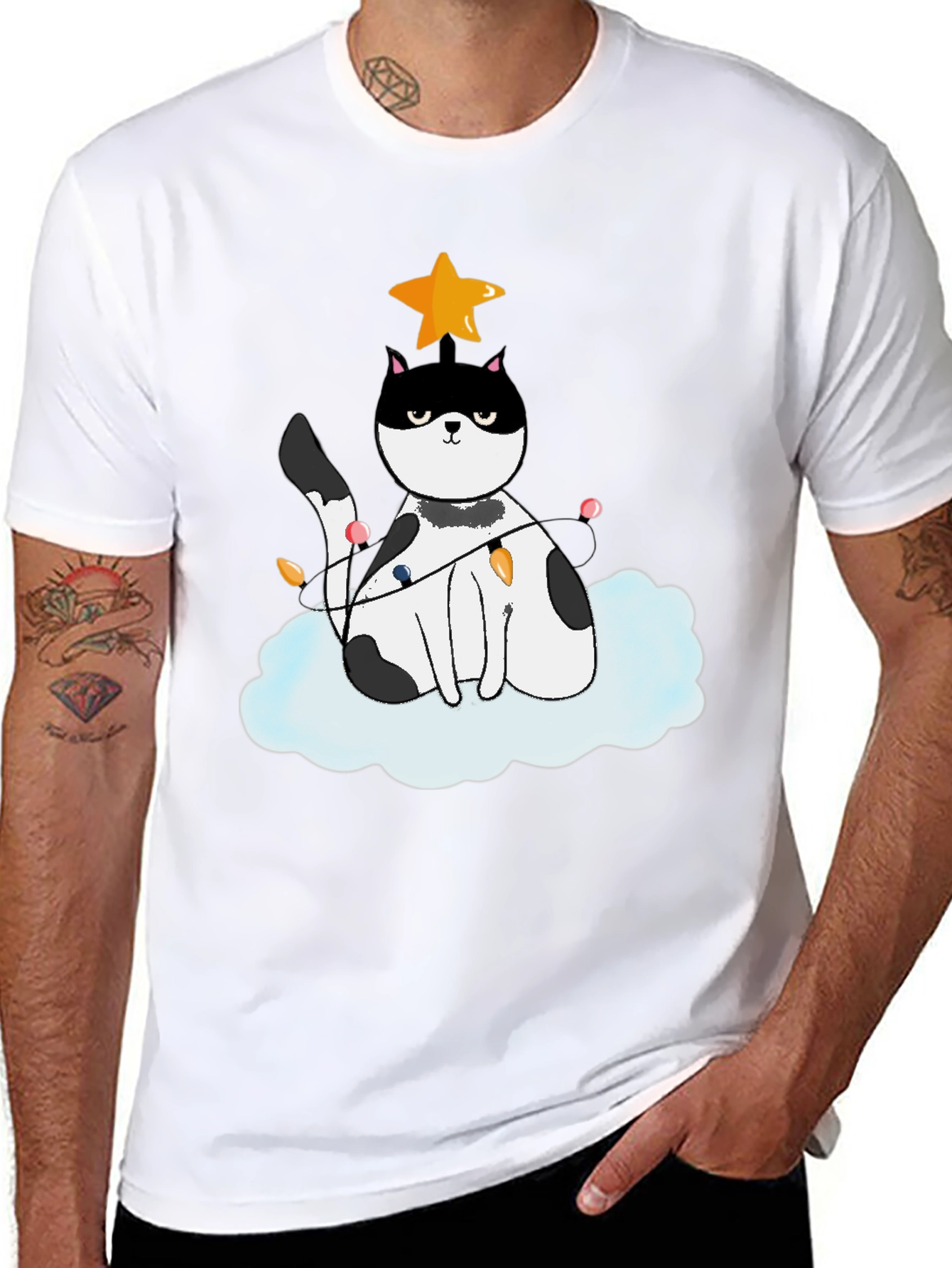 Holiday Cat T-Shirt
