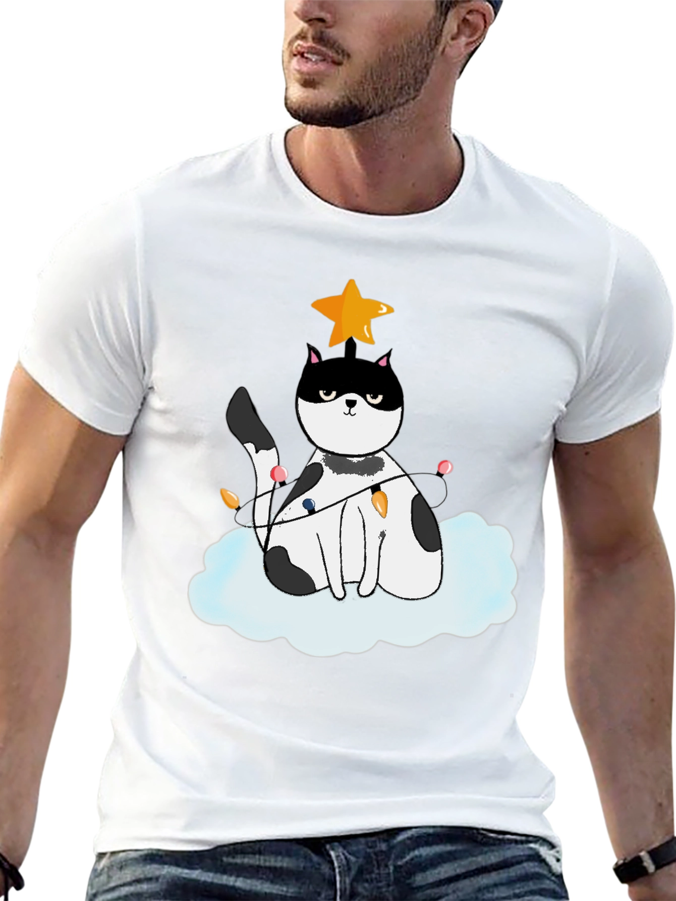Holiday Cat T-Shirt