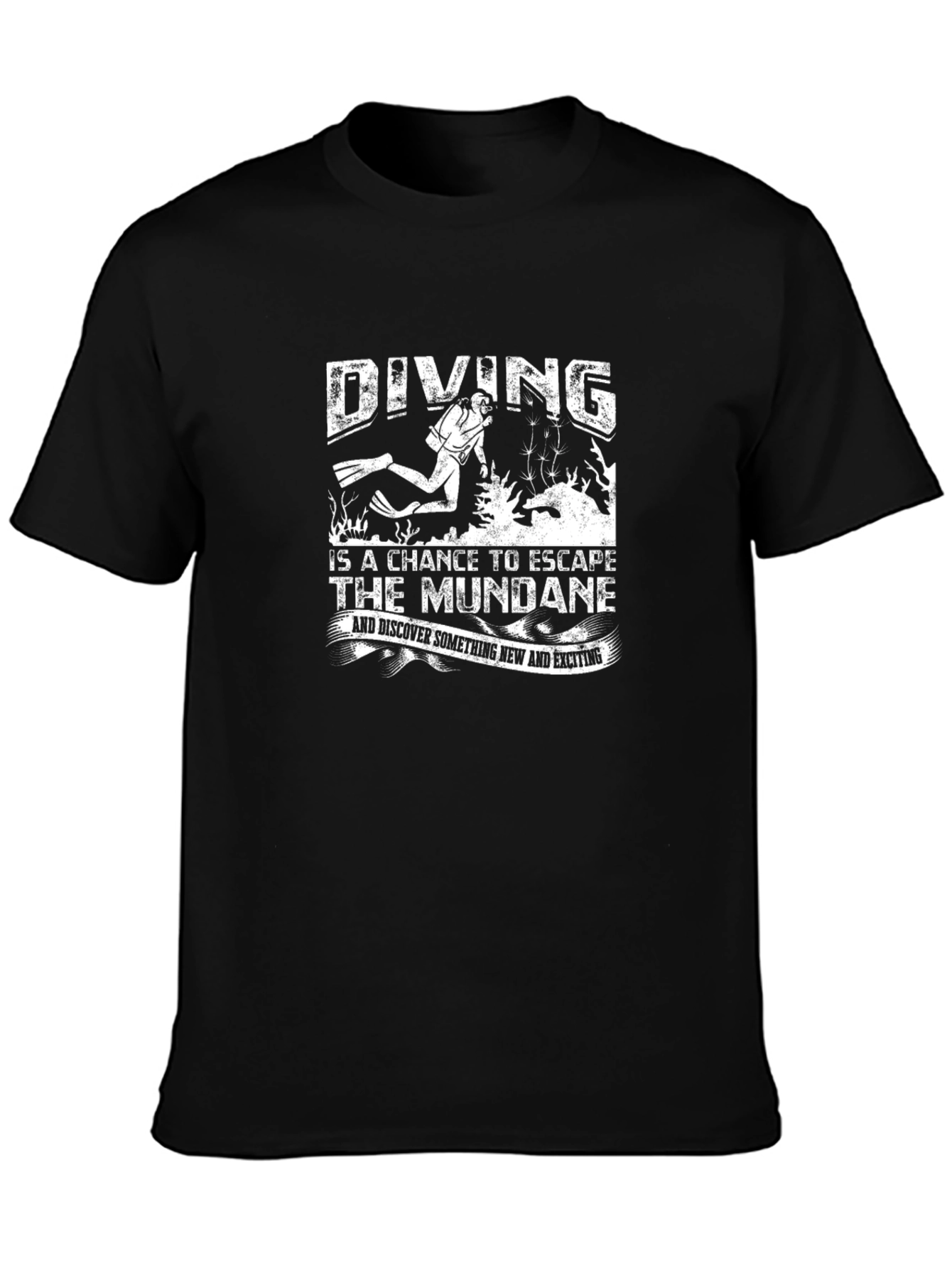 Diving Escape T-Shirt - Dive Into Adventure!