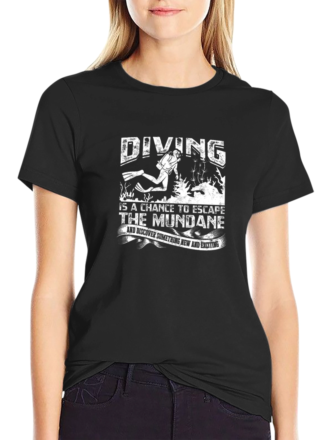 Diving Escape T-Shirt - Dive Into Adventure!