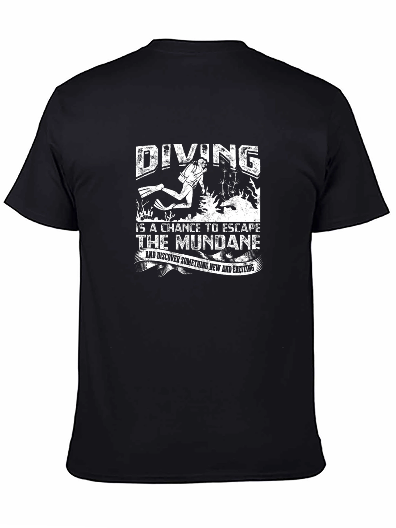 Diving Escape T-Shirt - Dive Into Adventure!