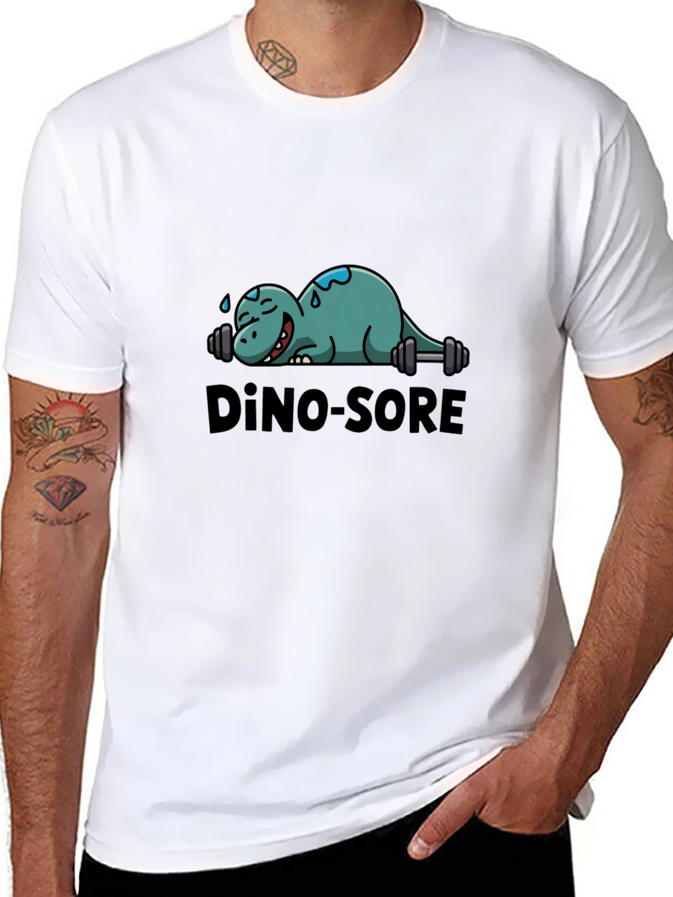 Dino-Sore Workout T-Shirt