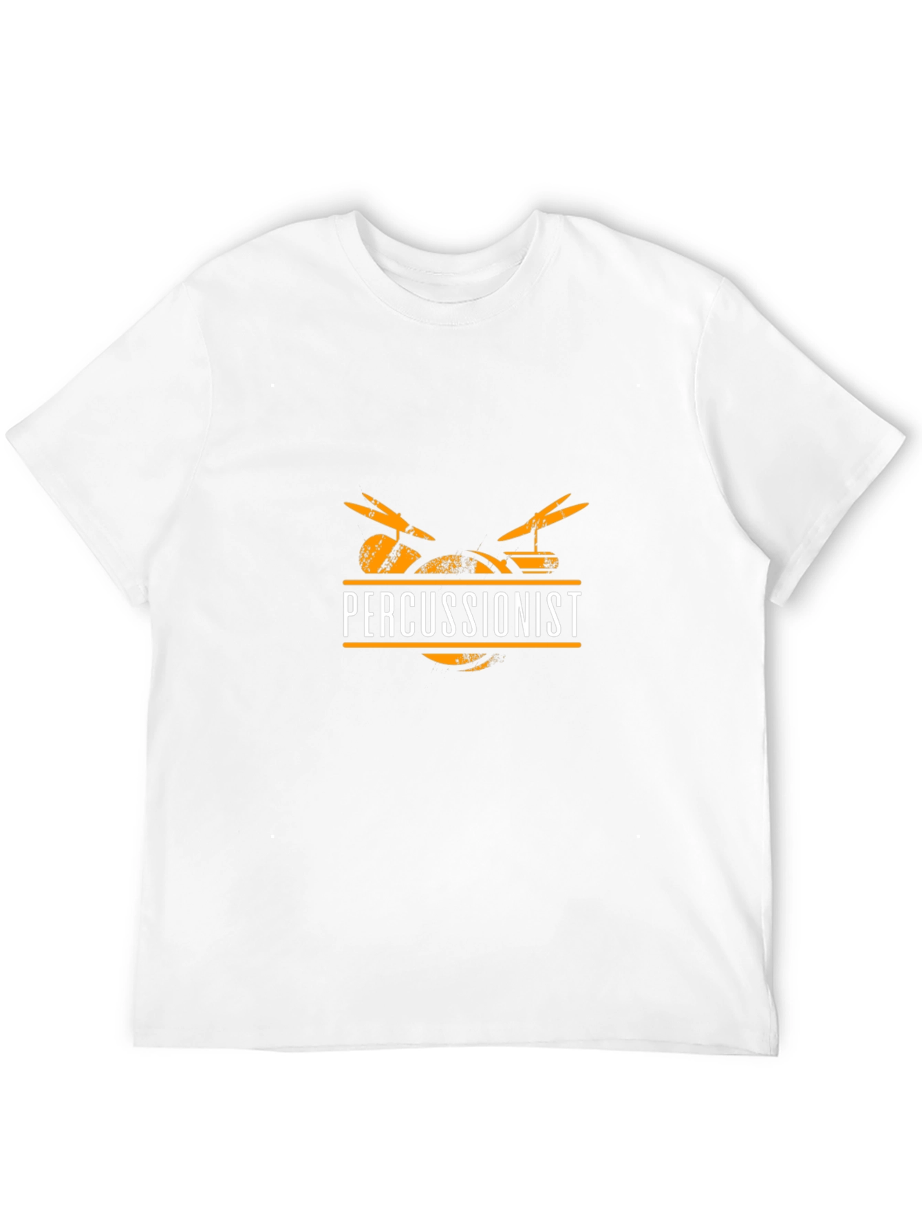 Percussionist Drum Set Graphic Tee