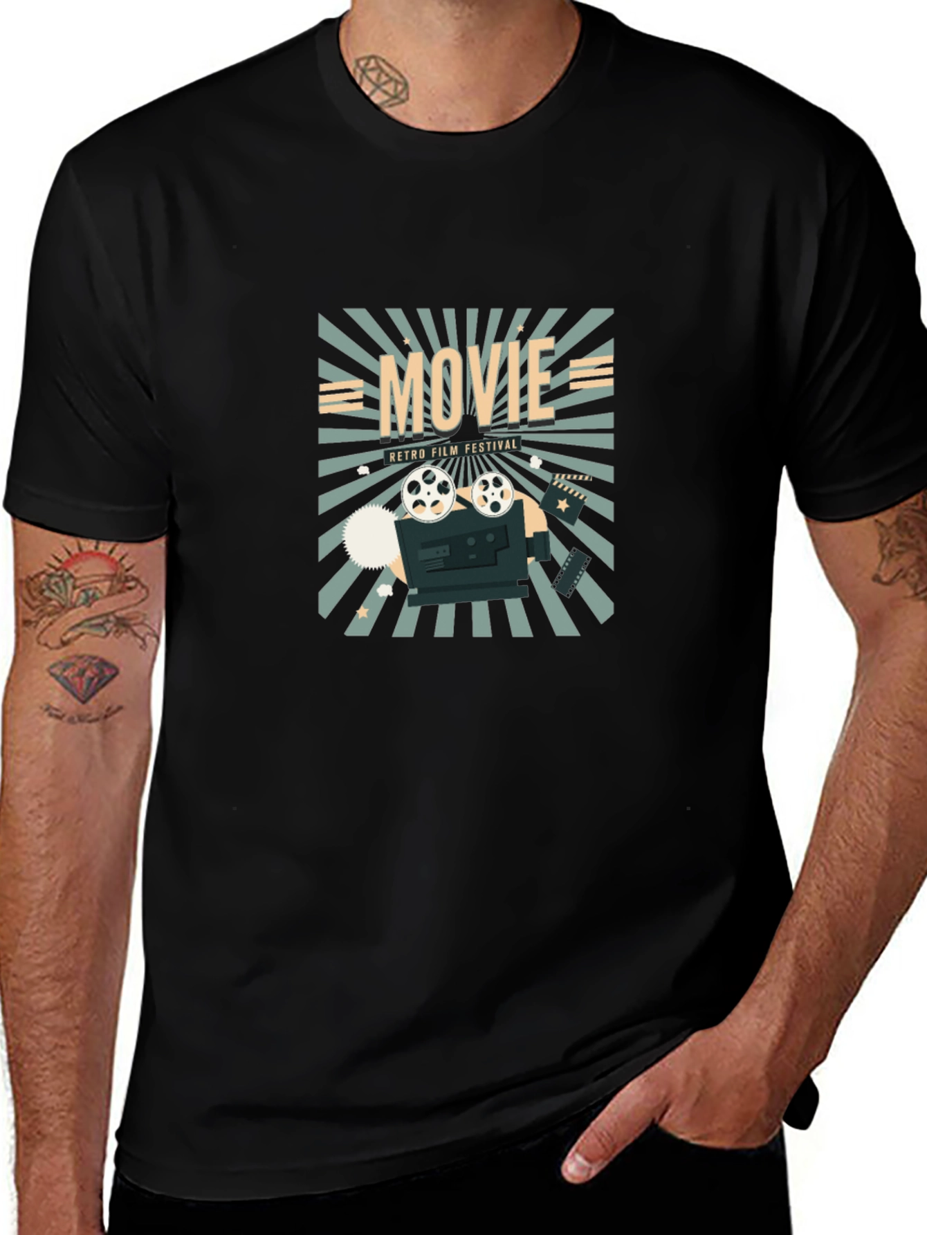 Retro Movie Festival Graphic Tee