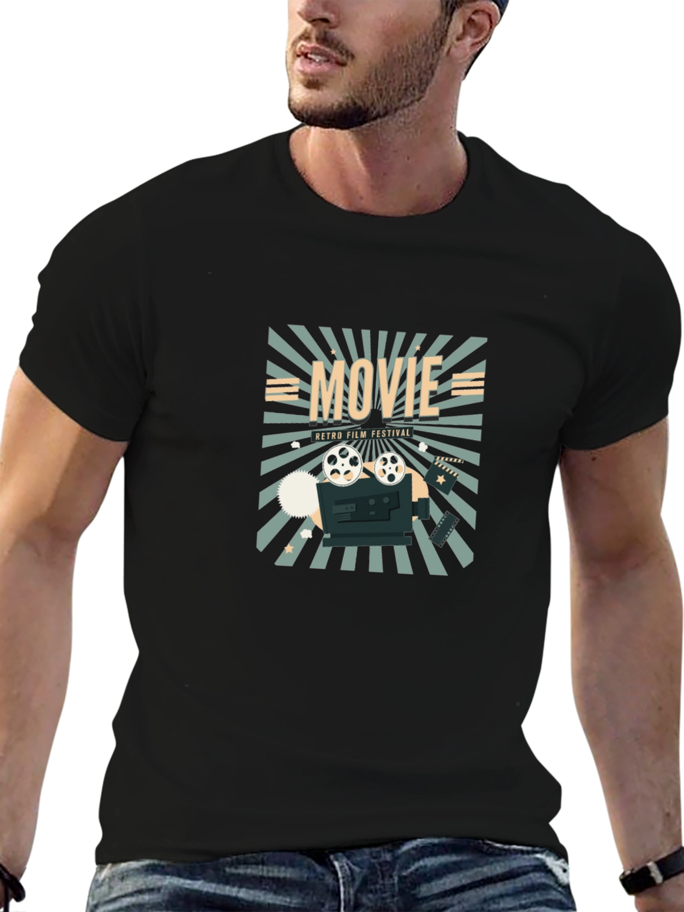 Retro Movie Festival Graphic Tee