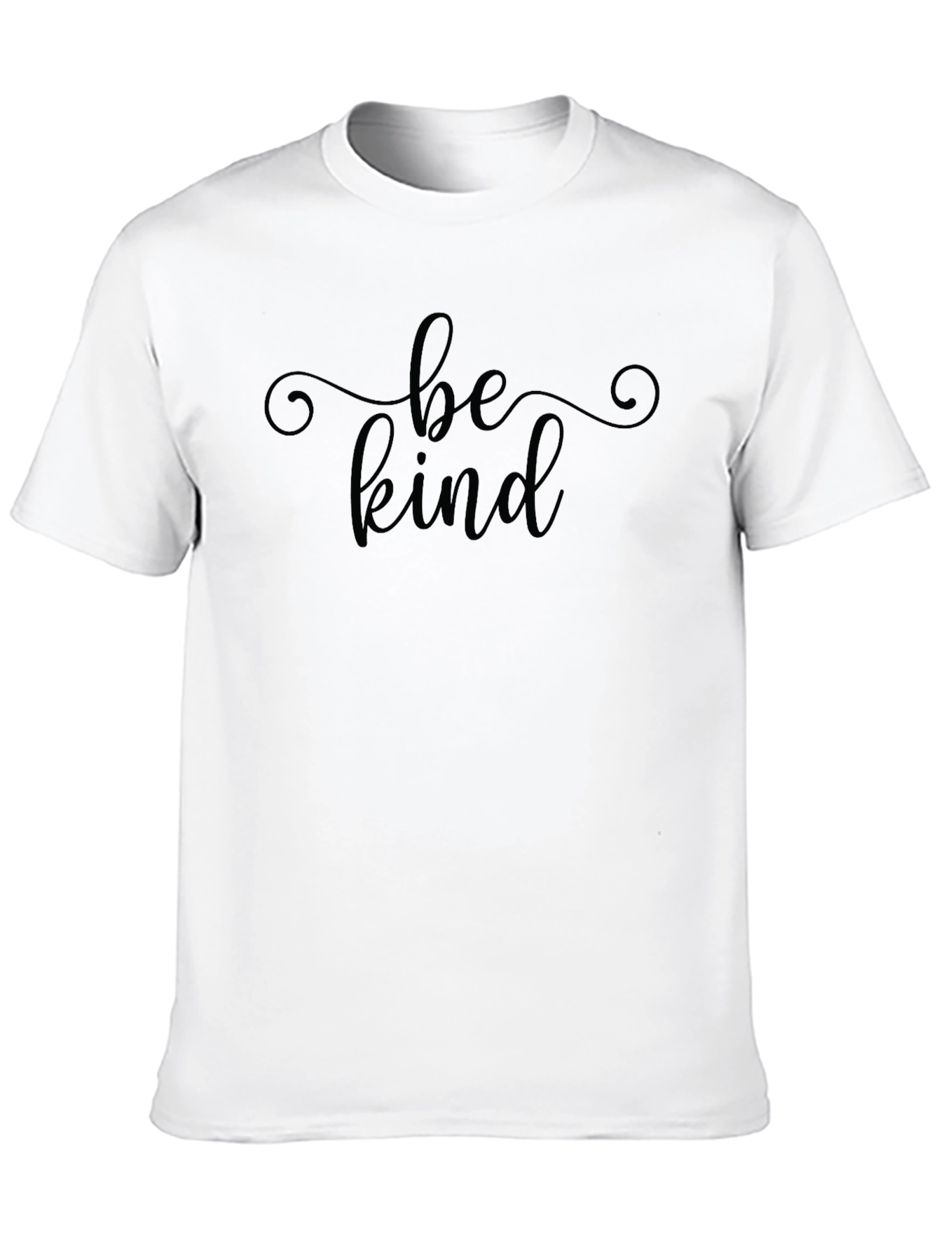 Be Kind Graphic Tee - Soft Black T-Shirt