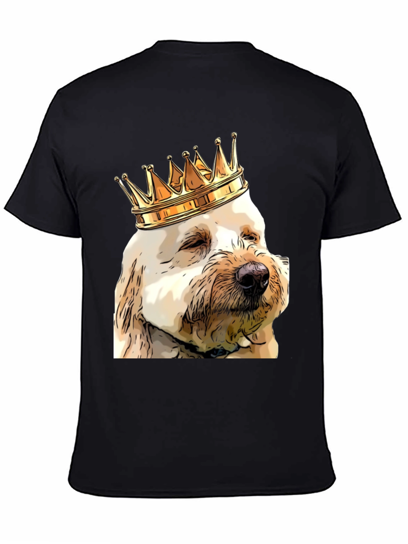 King Dog T-Shirt - Funny Pet Lover Tee