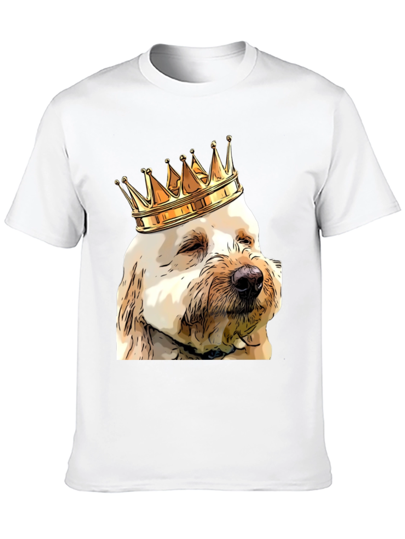 King Dog T-Shirt - Funny Pet Lover Tee
