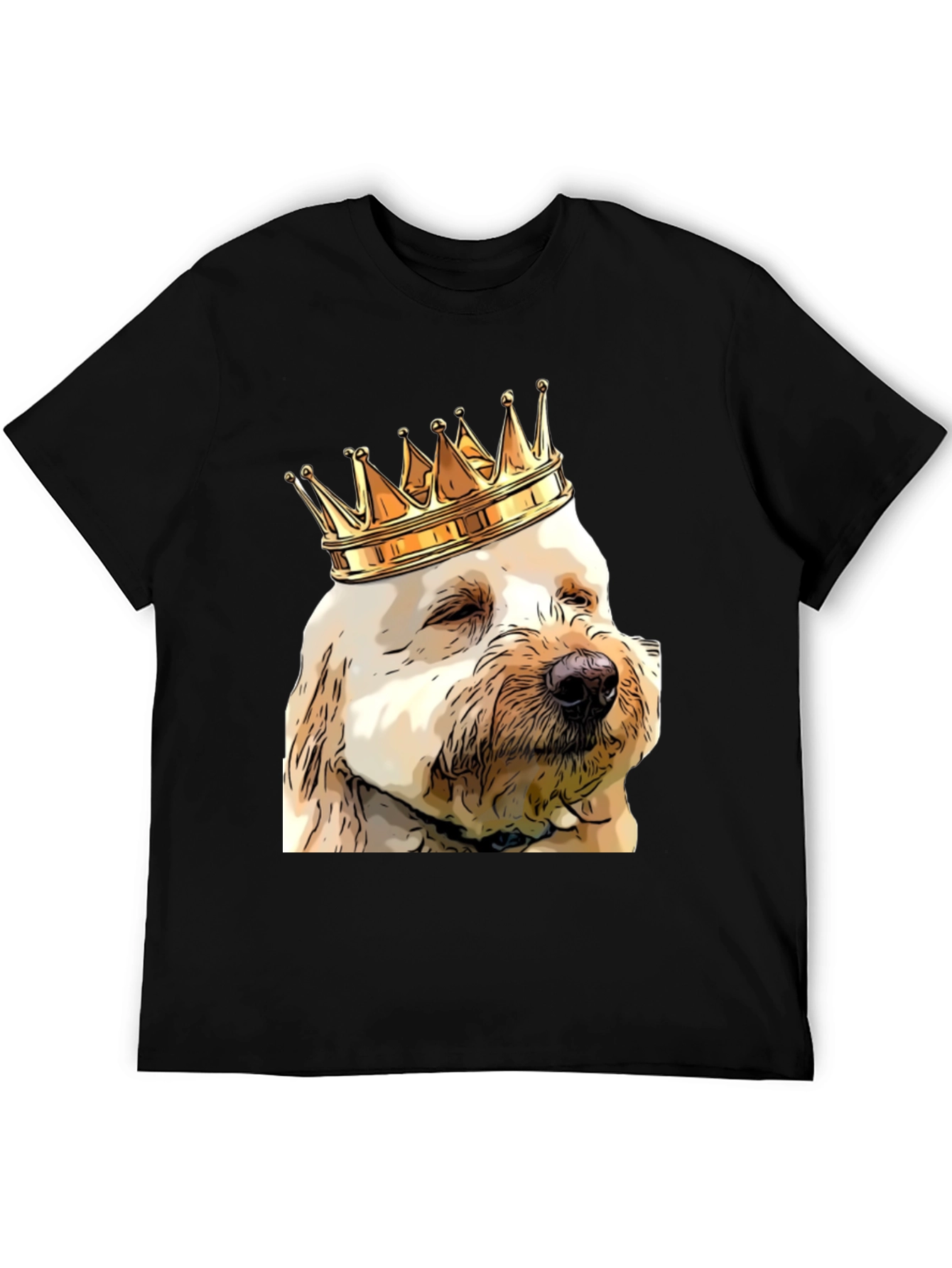 King Dog T-Shirt - Funny Pet Lover Tee