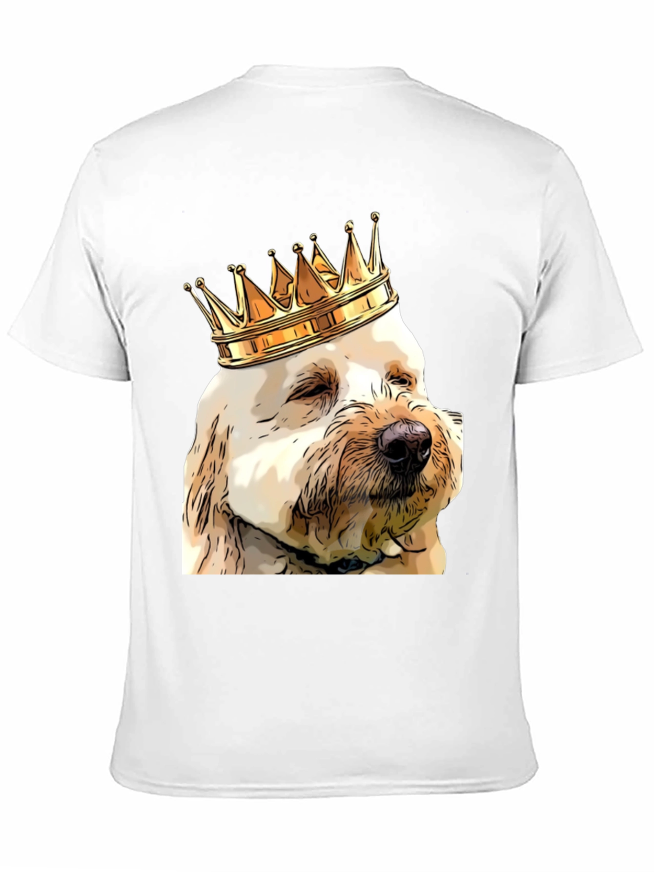 King Dog T-Shirt - Funny Pet Lover Tee