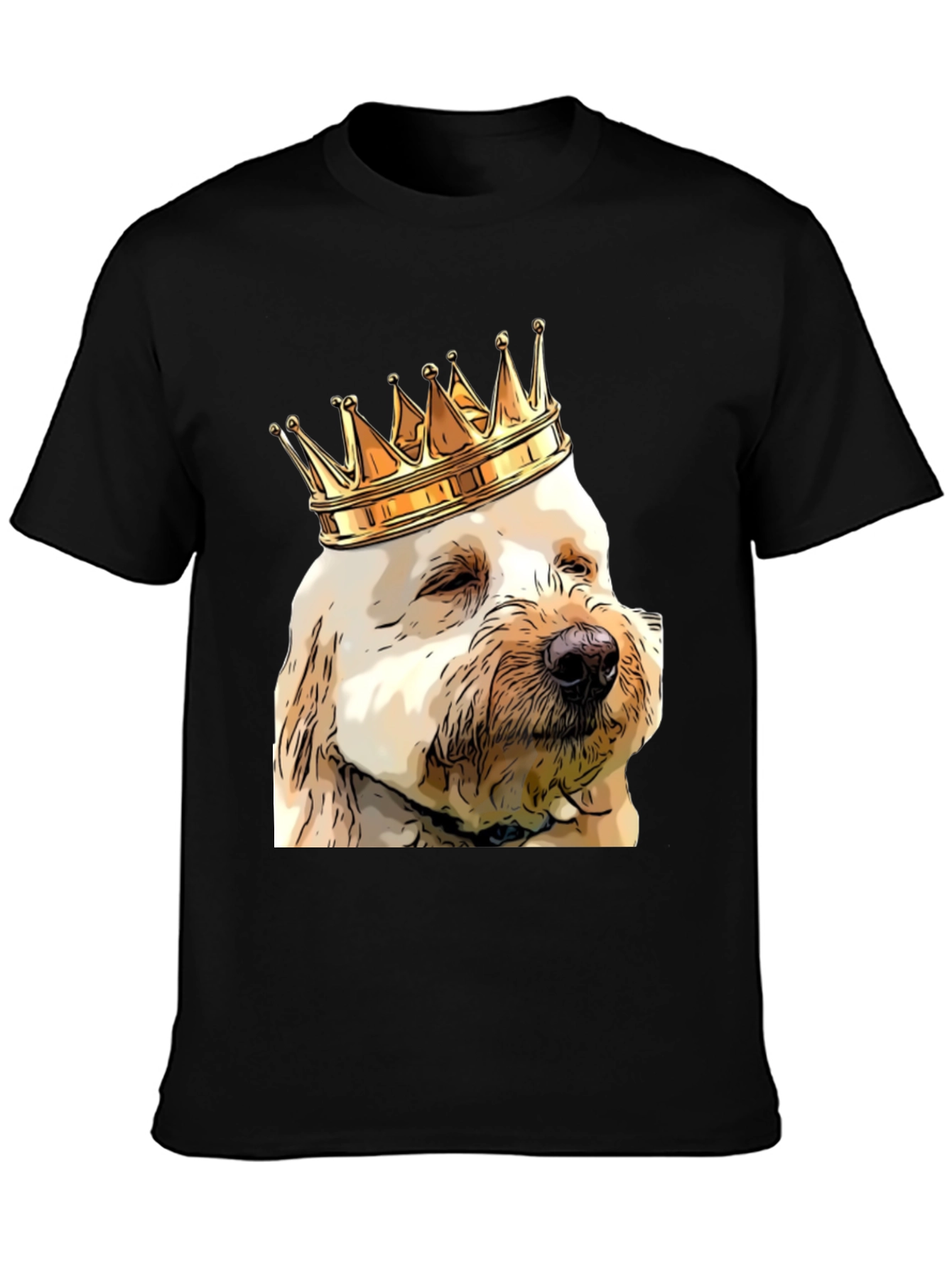 King Dog T-Shirt - Funny Pet Lover Tee