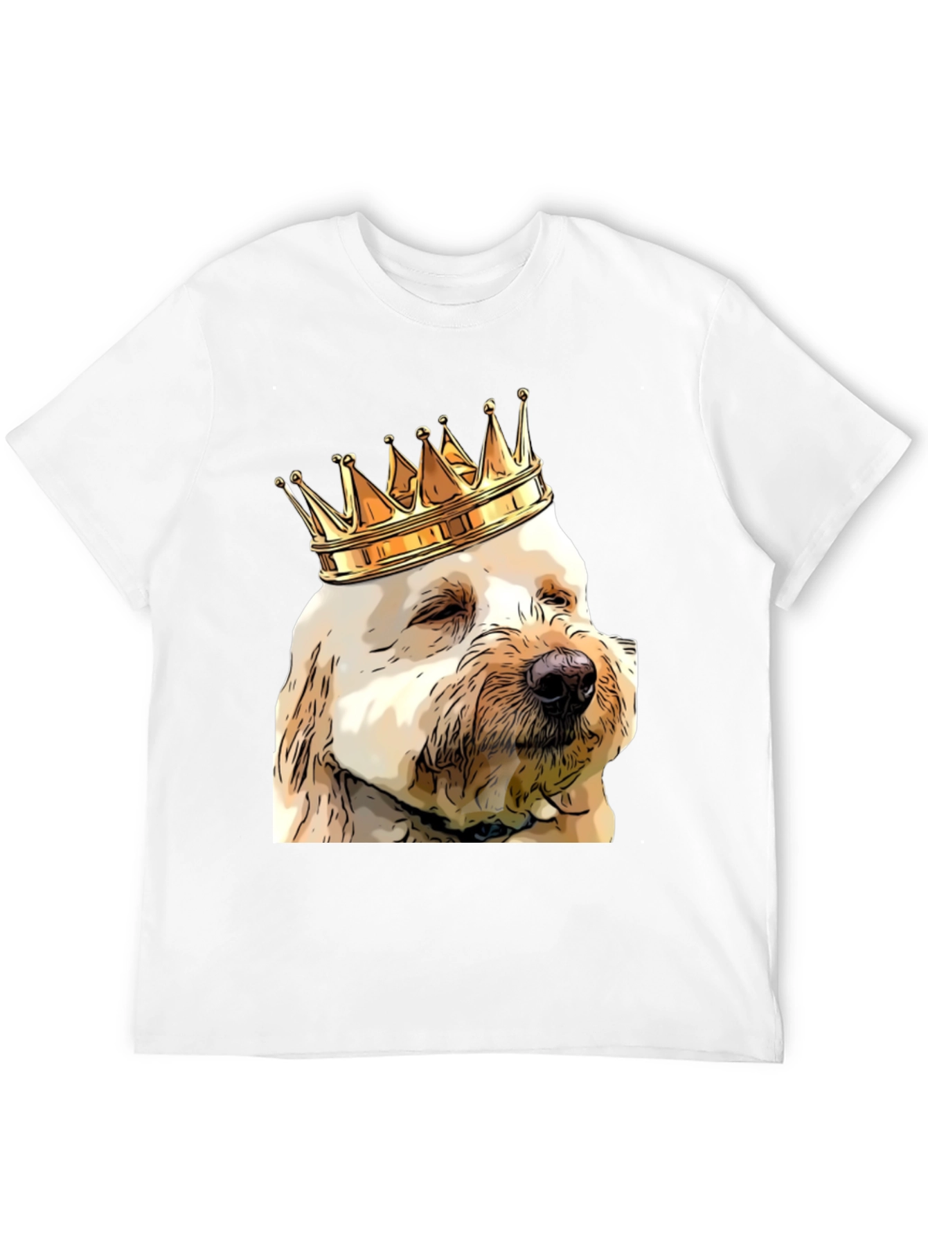 King Dog T-Shirt - Funny Pet Lover Tee