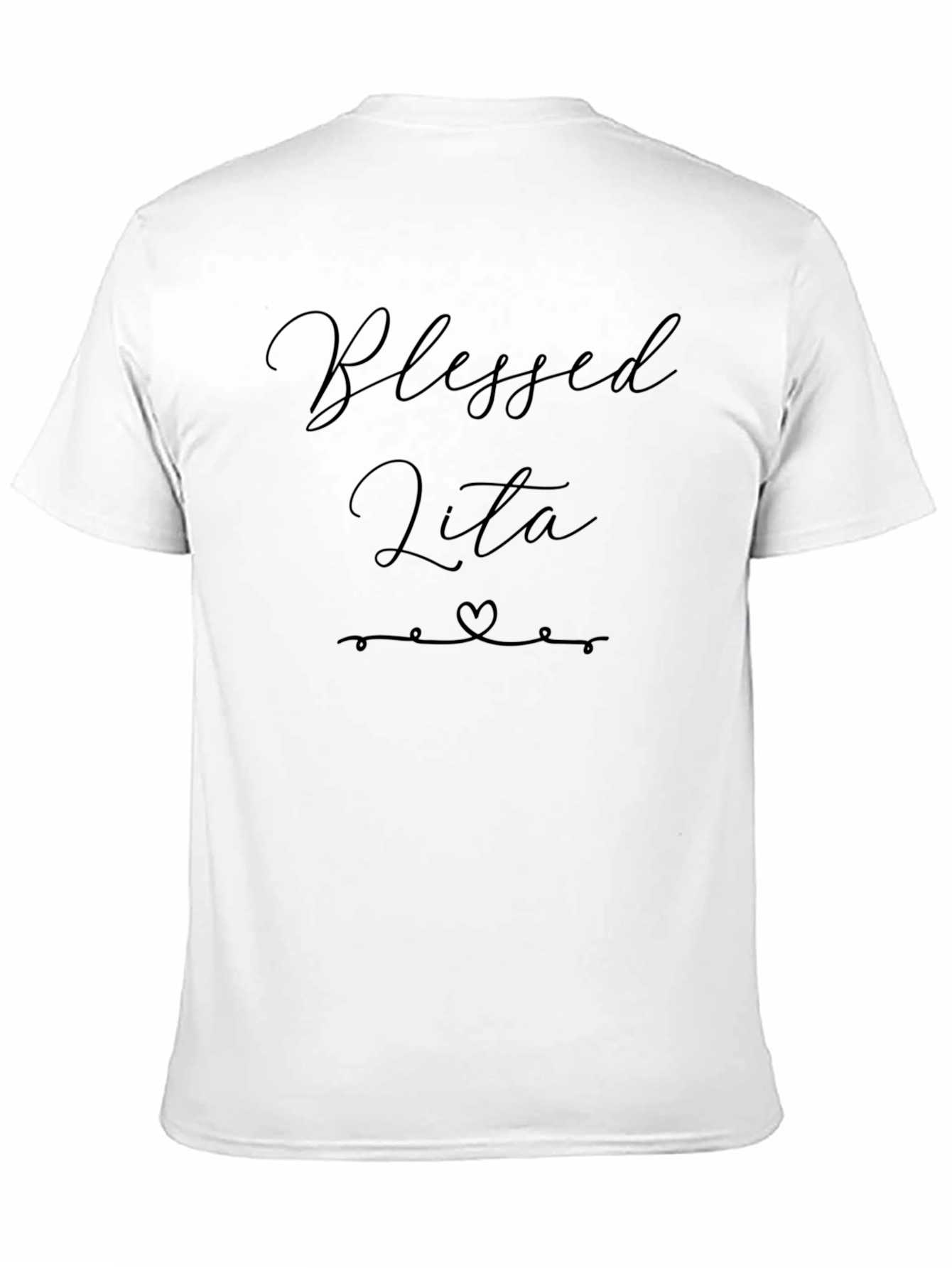 Blessed Lita Black T-Shirt - Stylish & Comfortable