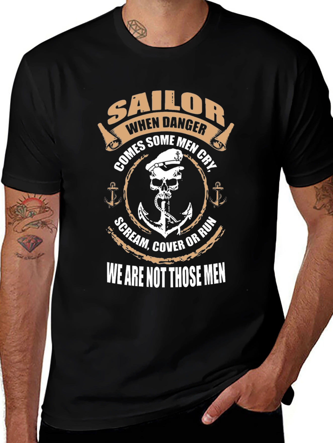 Sailor Danger Mens Graphic T-Shirt