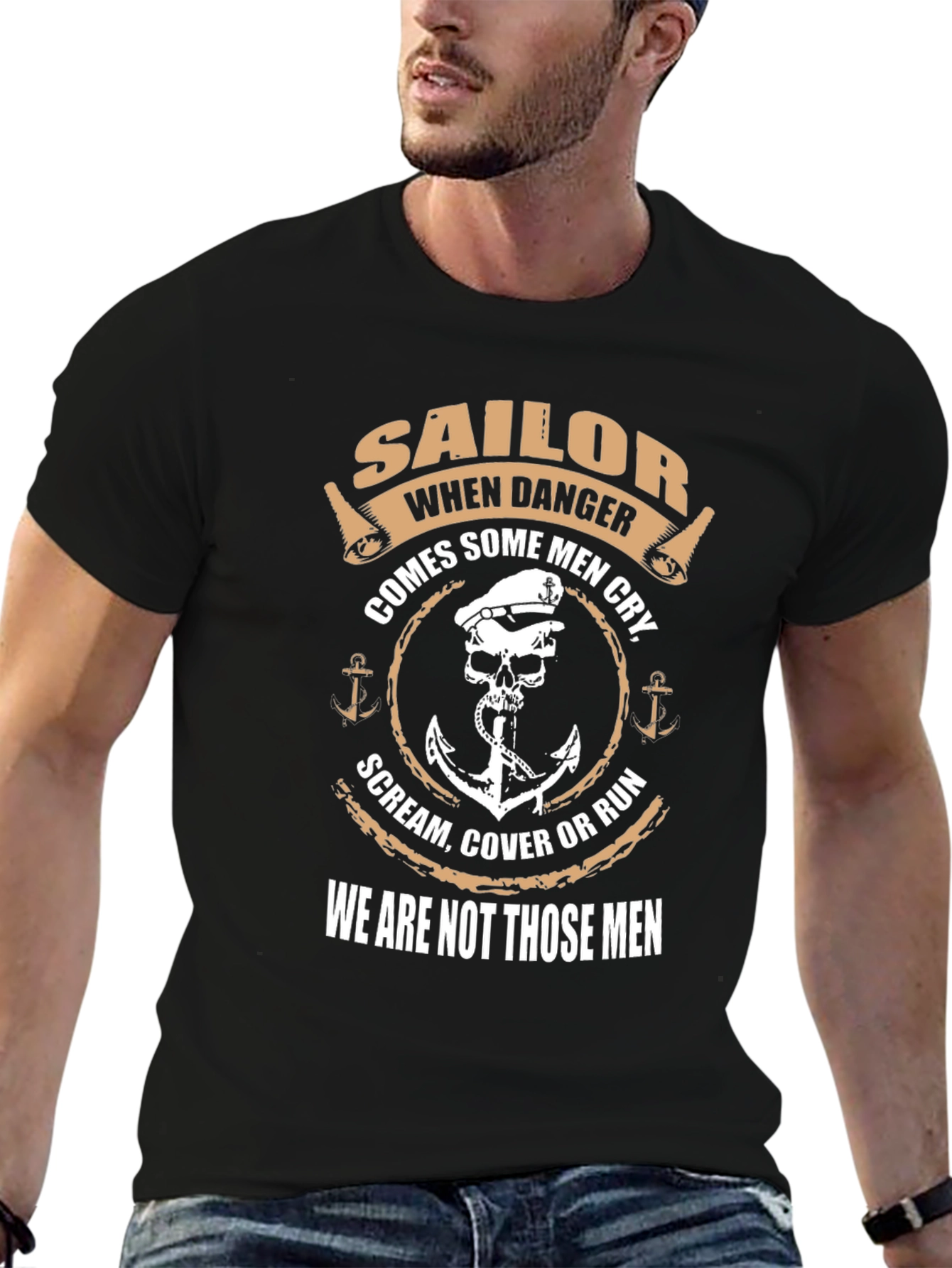 Sailor Danger Mens Graphic T-Shirt