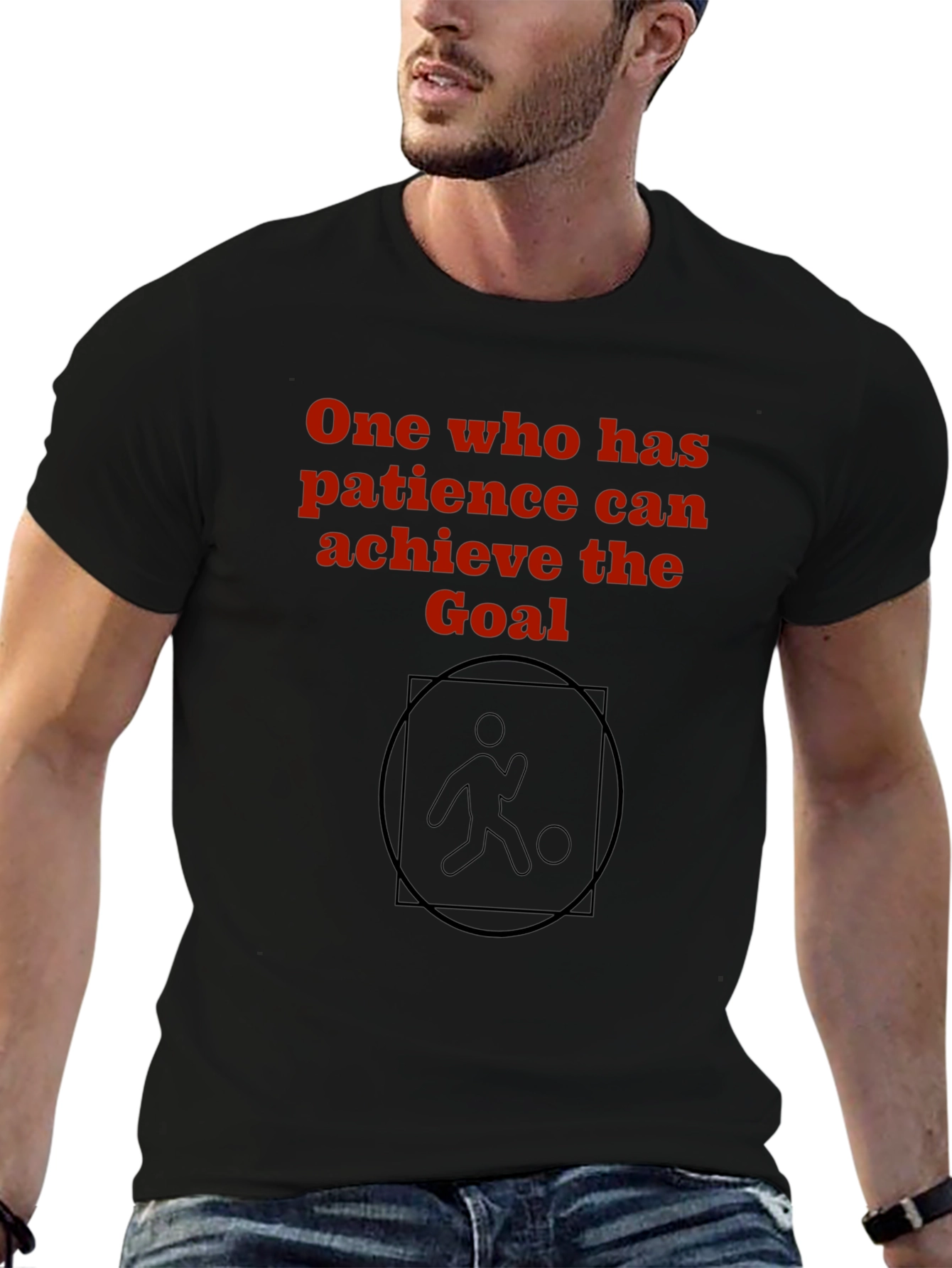 Patience Achieves Goals Graphic T-Shirt