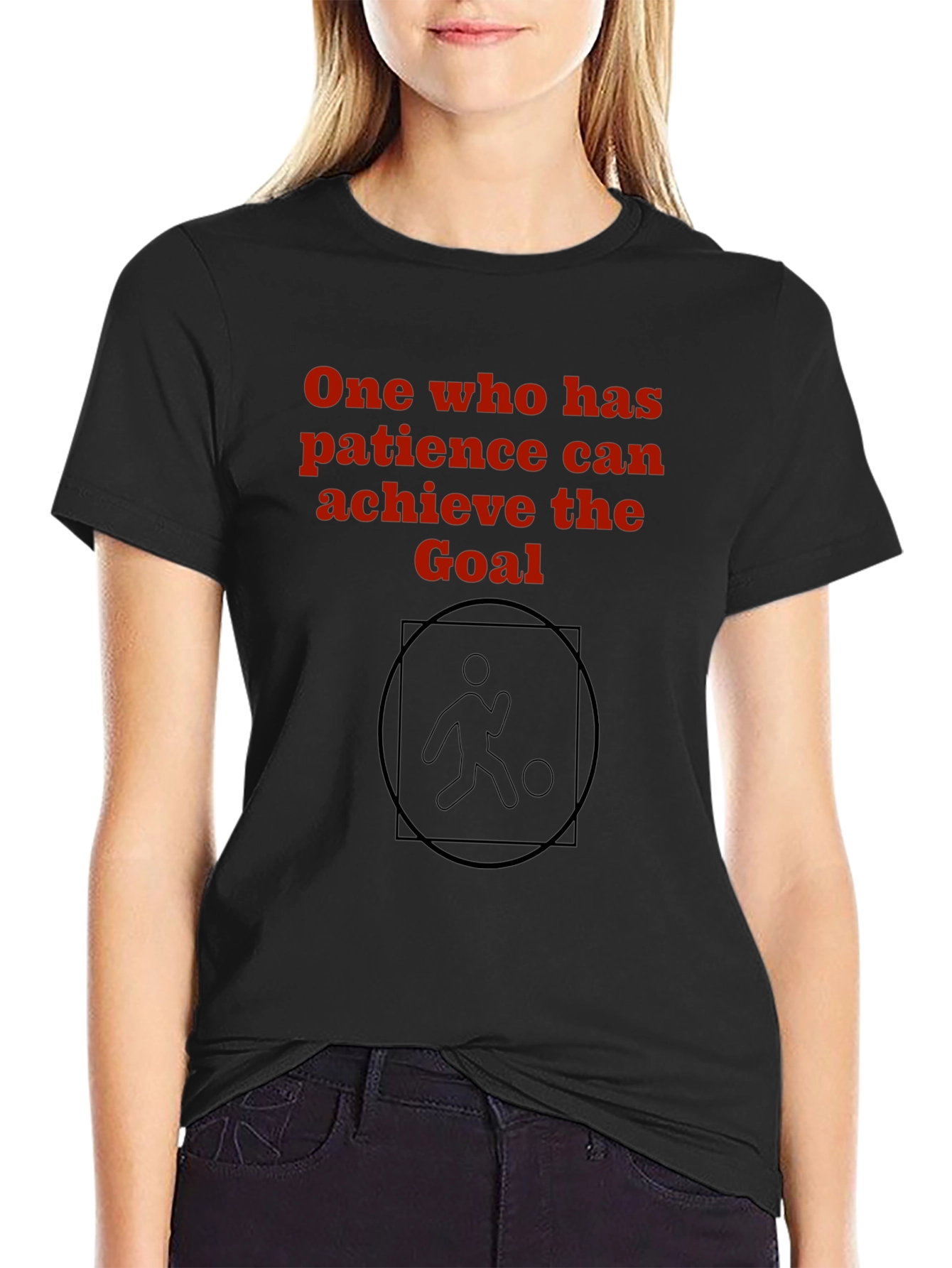 Patience Achieves Goals Graphic T-Shirt