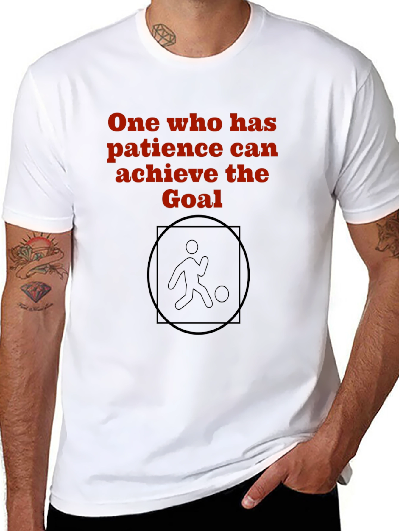 Patience Achieves Goals Graphic T-Shirt