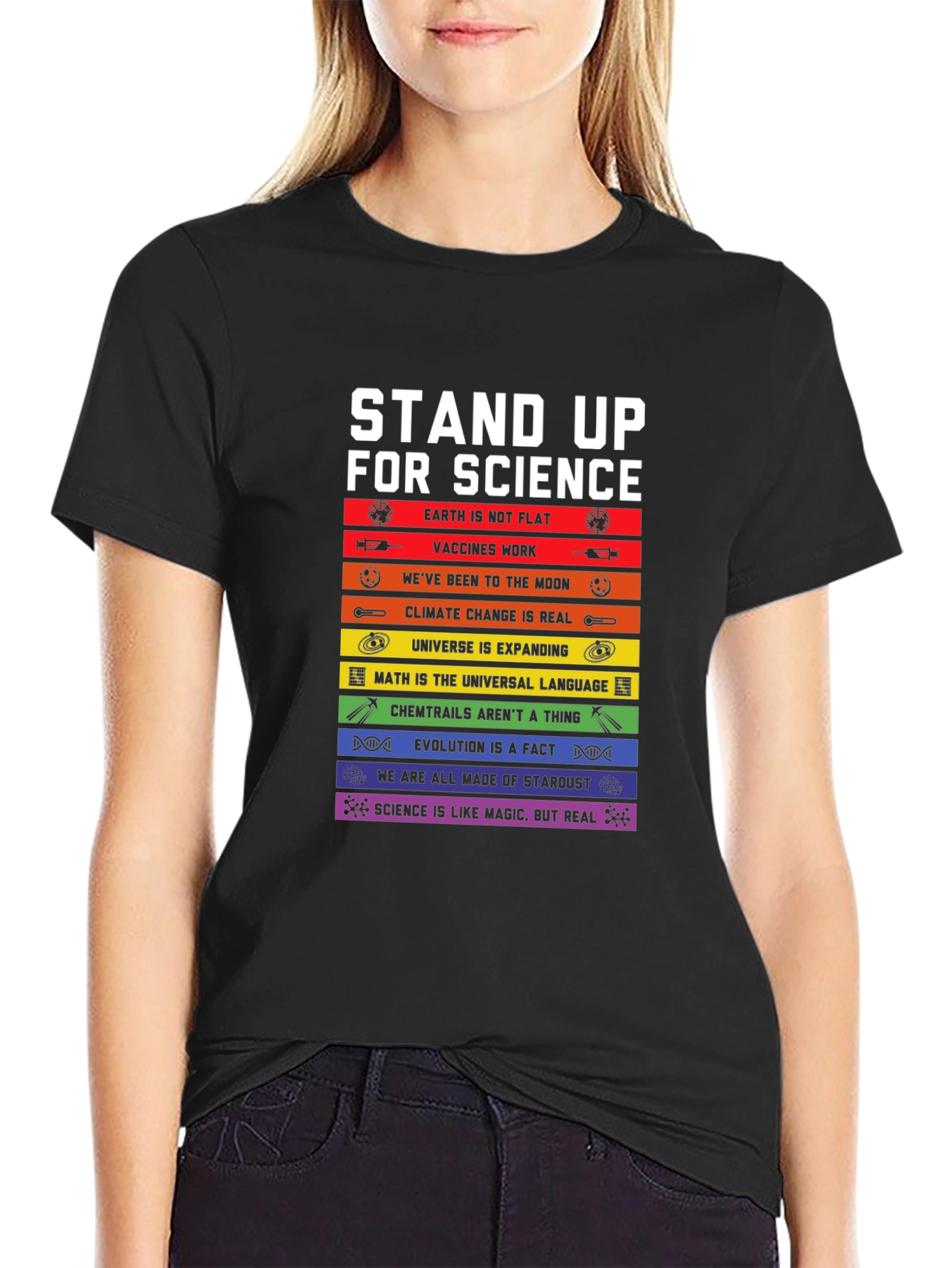 Stand Up For Science Graphic T-Shirt