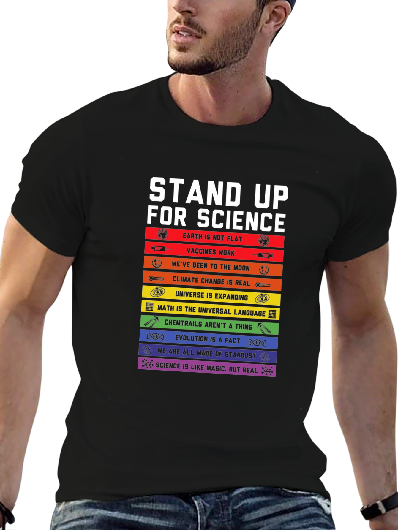 Stand Up For Science Graphic T-Shirt