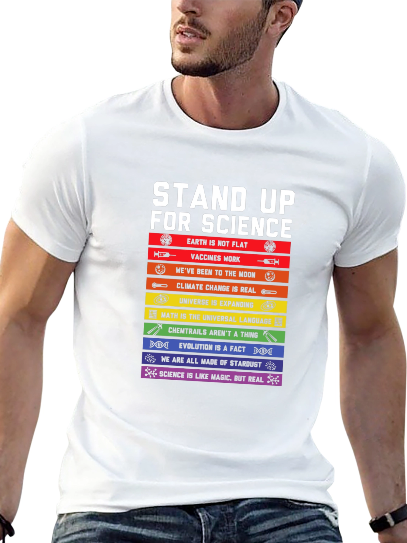 Stand Up For Science Graphic T-Shirt