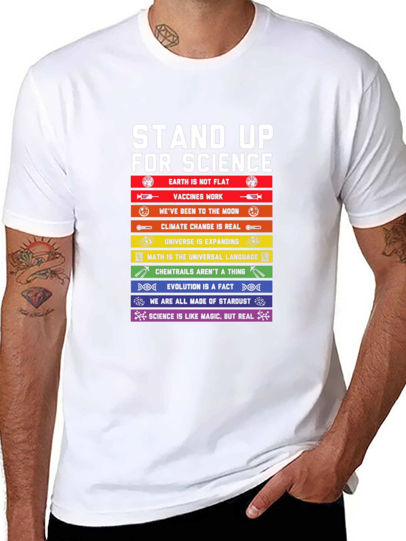 Stand Up For Science Graphic T-Shirt