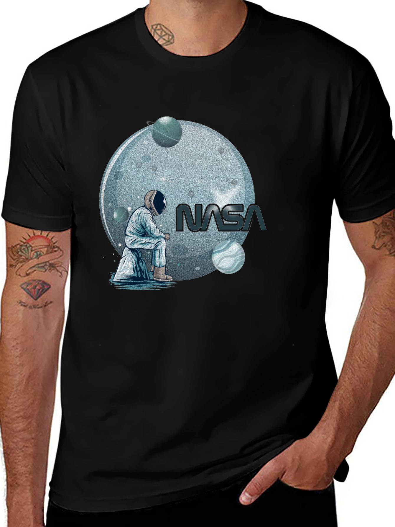 NASA Astronaut T-Shirt - Space Explorer Tee